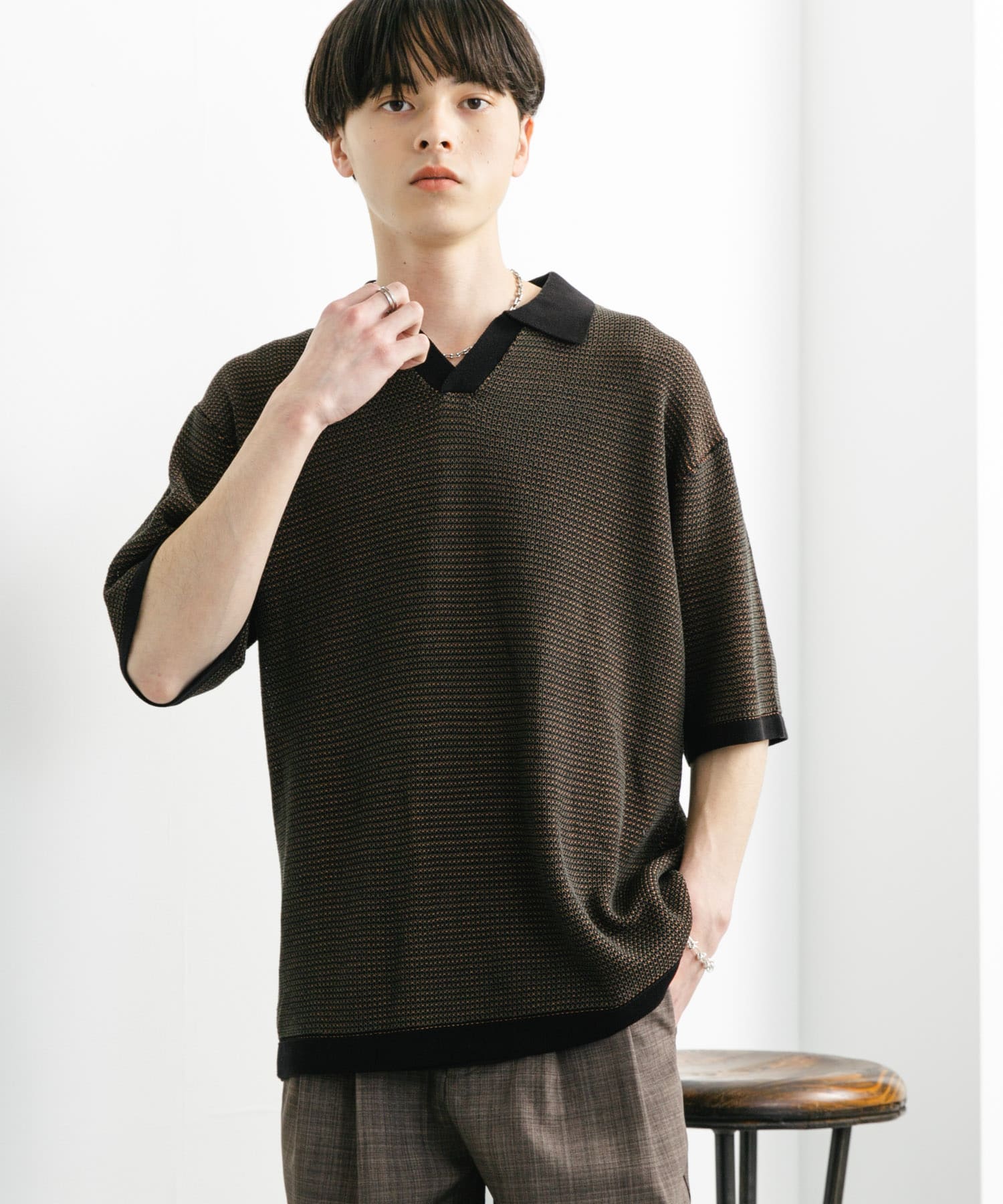 身長：173cm サイズ：L