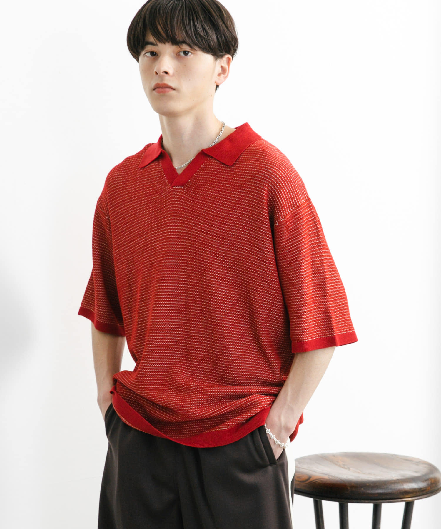 身長：173cm サイズ：L