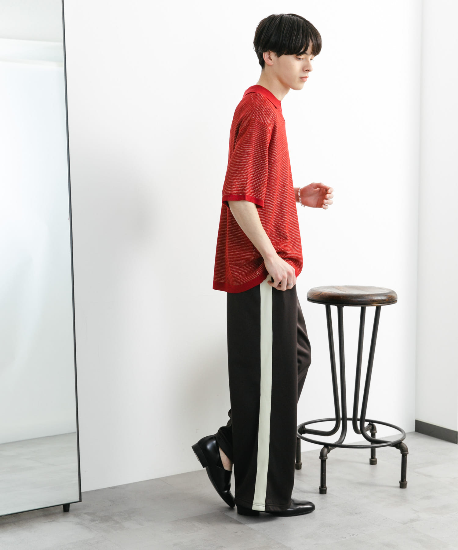 身長：173cm サイズ：L