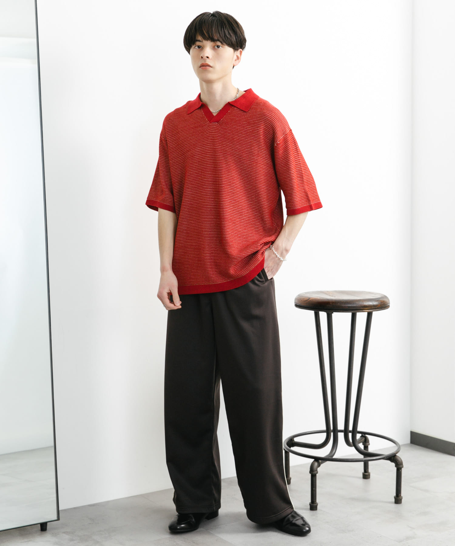 身長：173cm サイズ：L