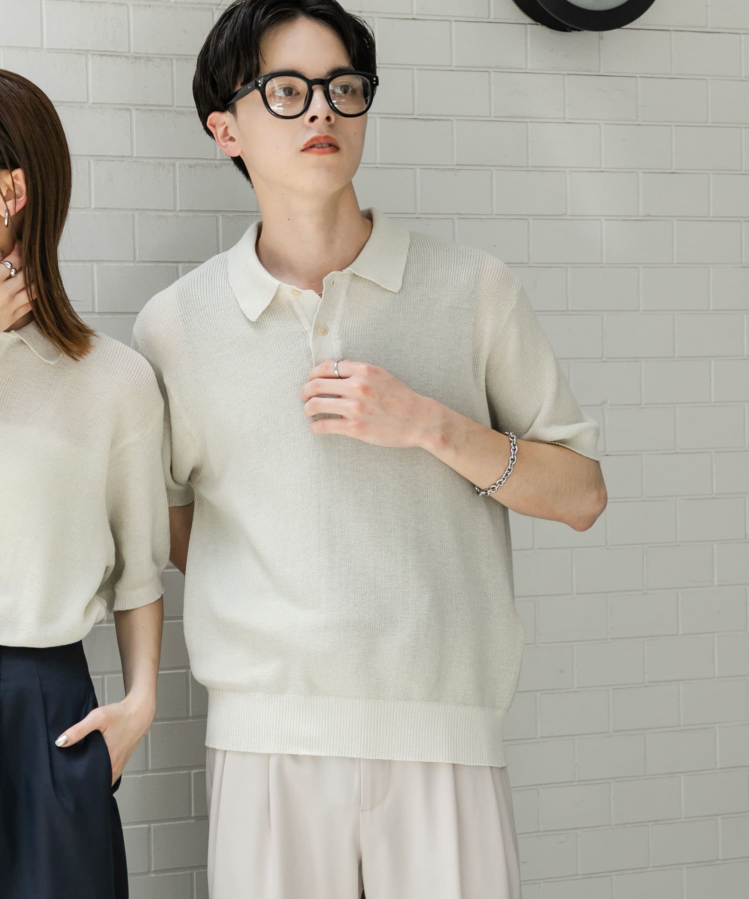 身長：173cm サイズ：L
