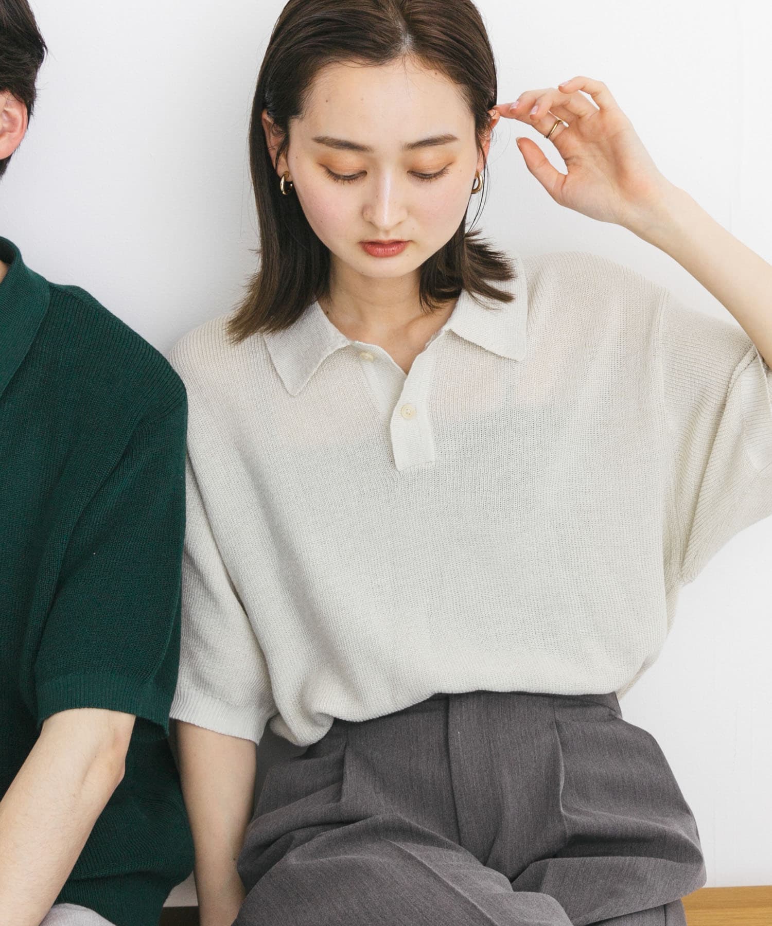 身長：169cm サイズ：L