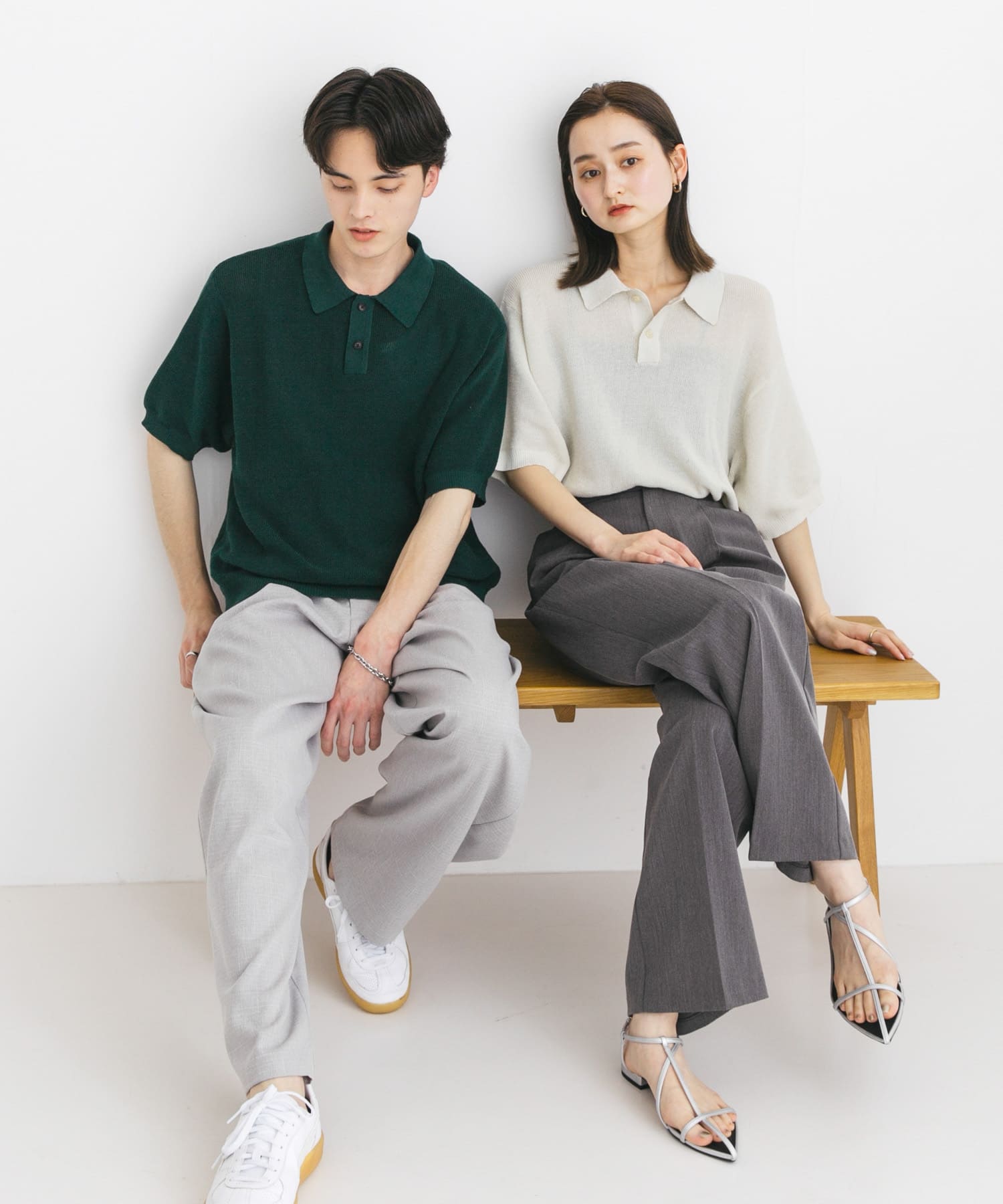 身長：173cm サイズ：L, 身長：169cm サイズ：L