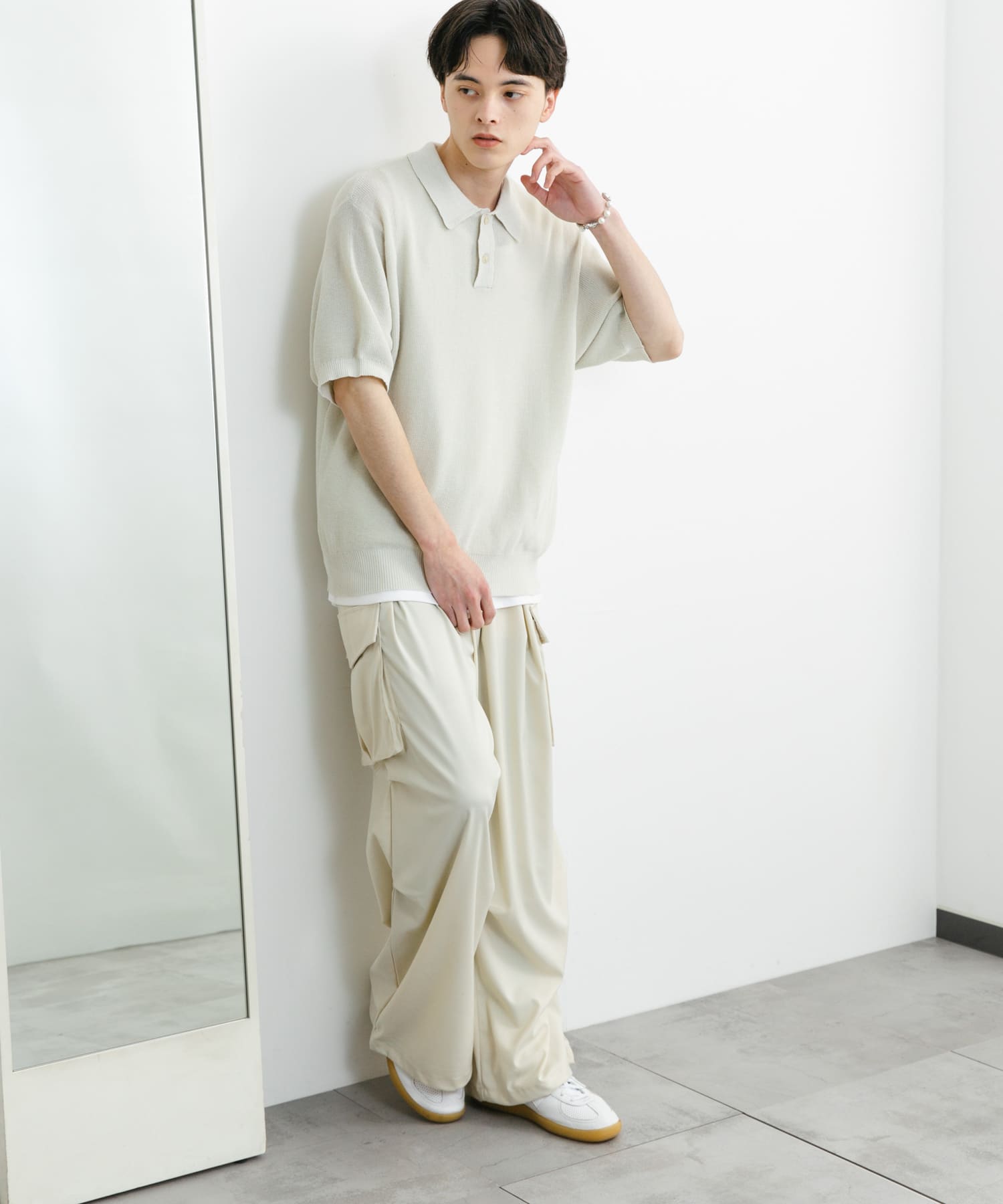 身長：173cm サイズ：L