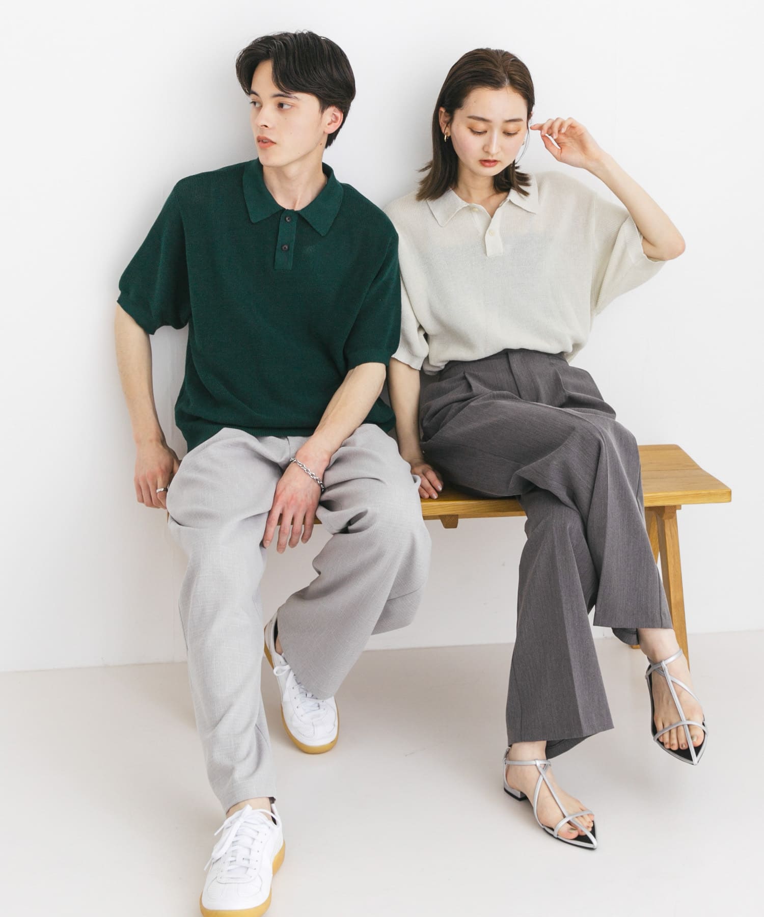 身長：173cm サイズ：L, 身長：169cm サイズ：L