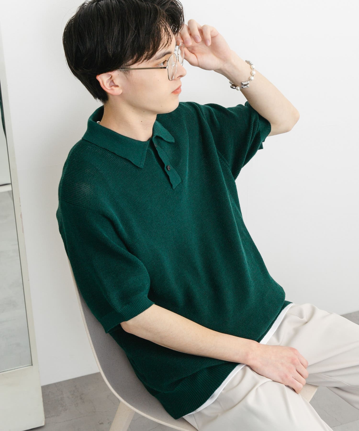 身長：173cm サイズ：L