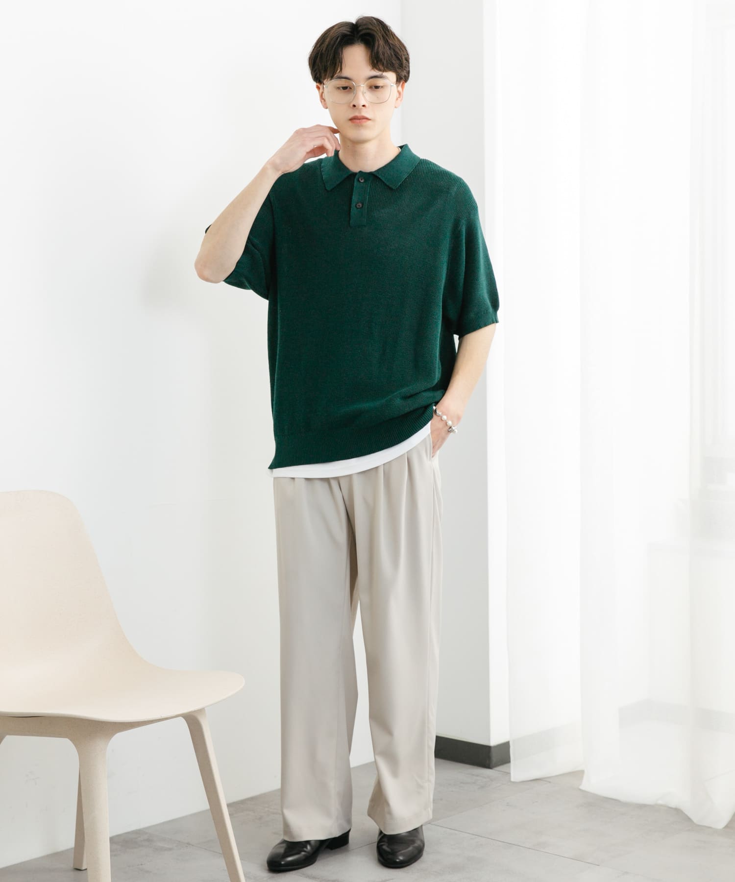 身長：173cm サイズ：L