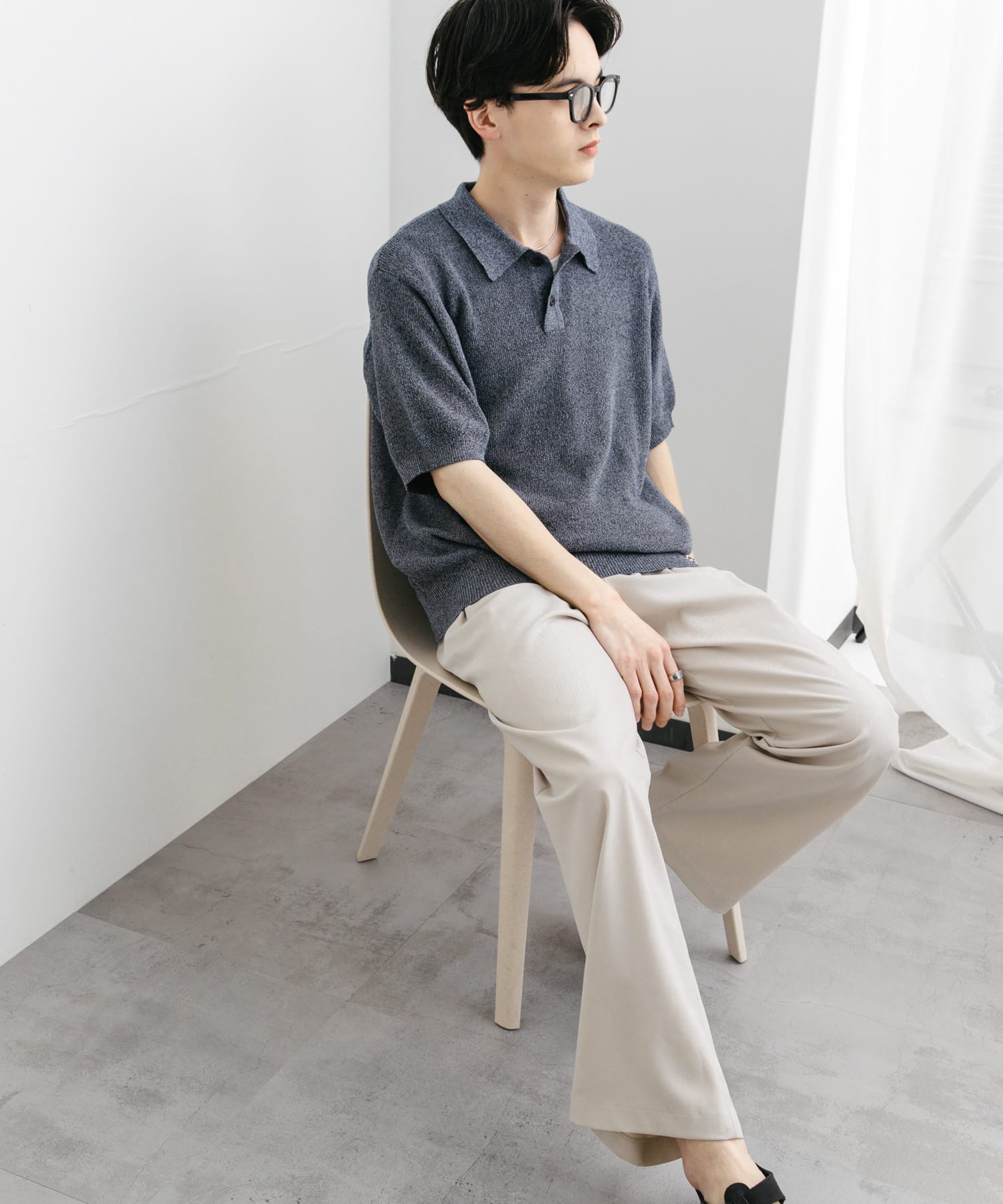 身長：173cm サイズ：L