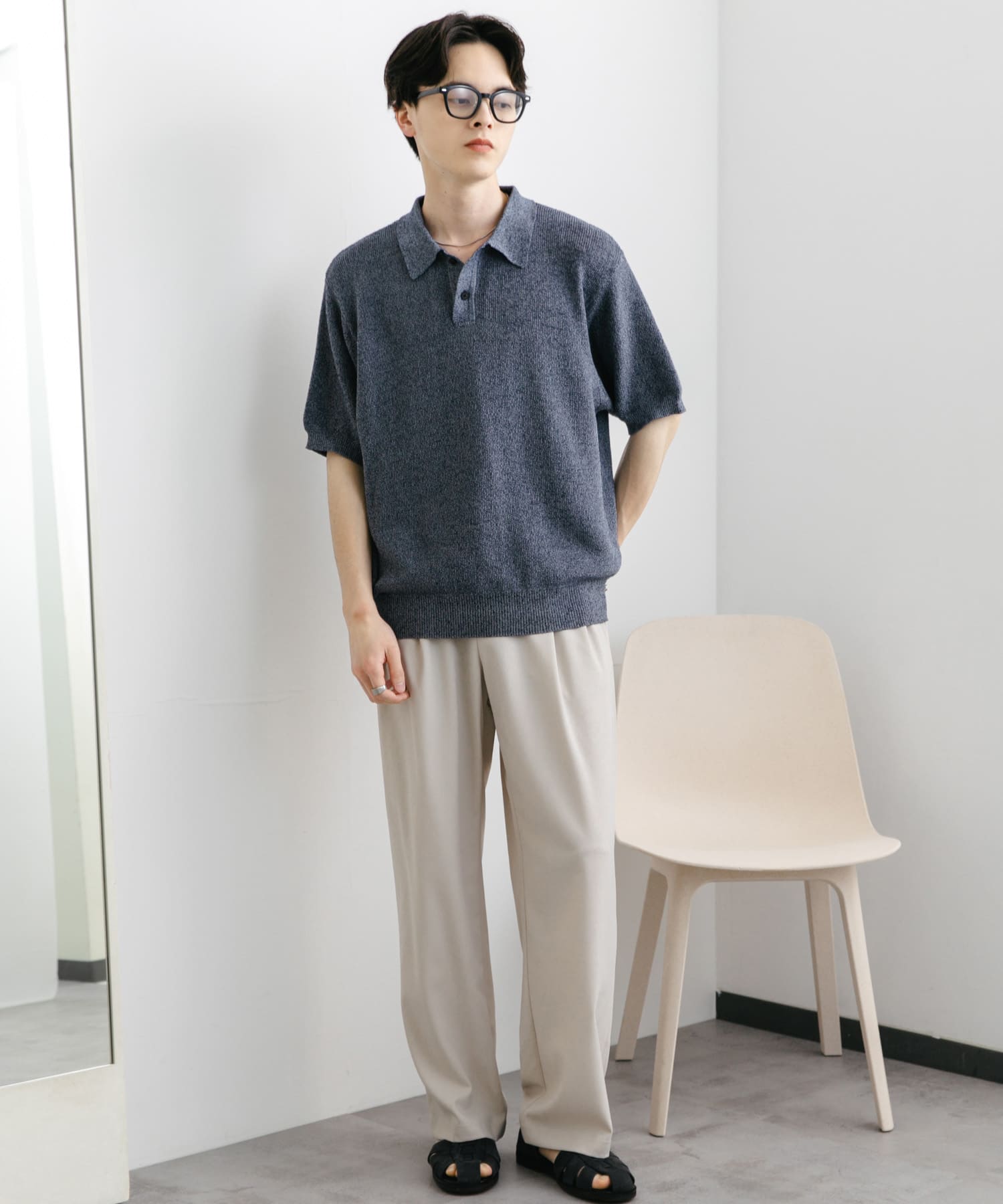 身長：173cm サイズ：L