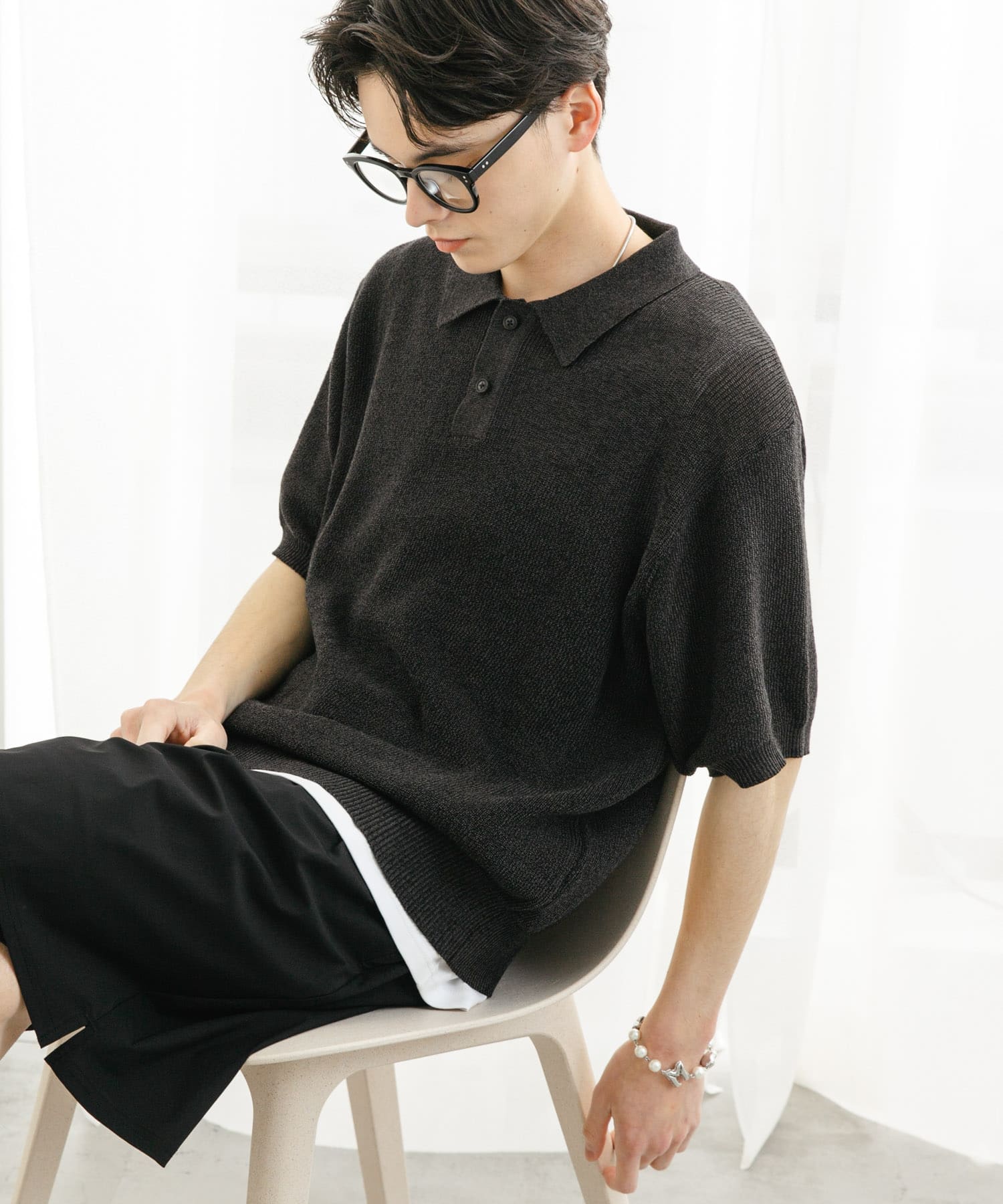 身長：173cm サイズ：L