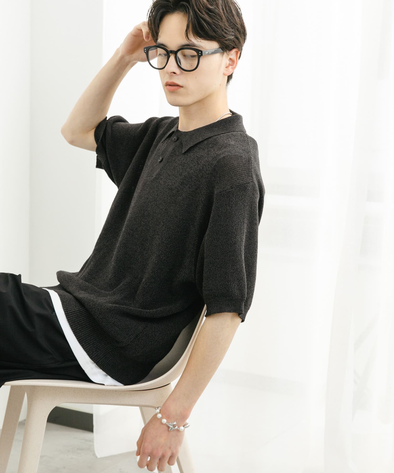 身長：173cm サイズ：L