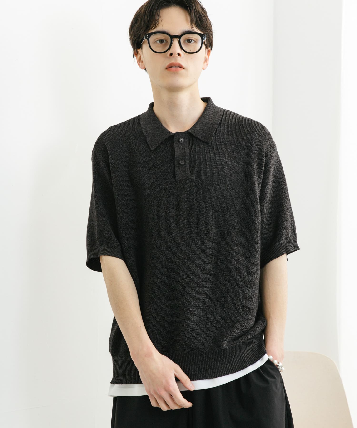 身長：173cm サイズ：L