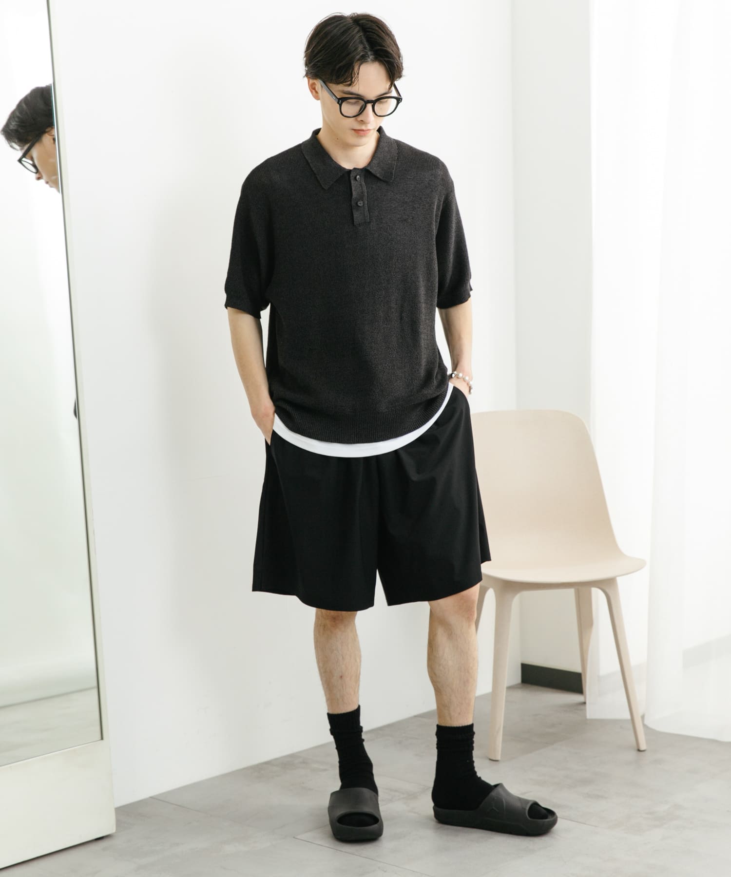 身長：173cm サイズ：L