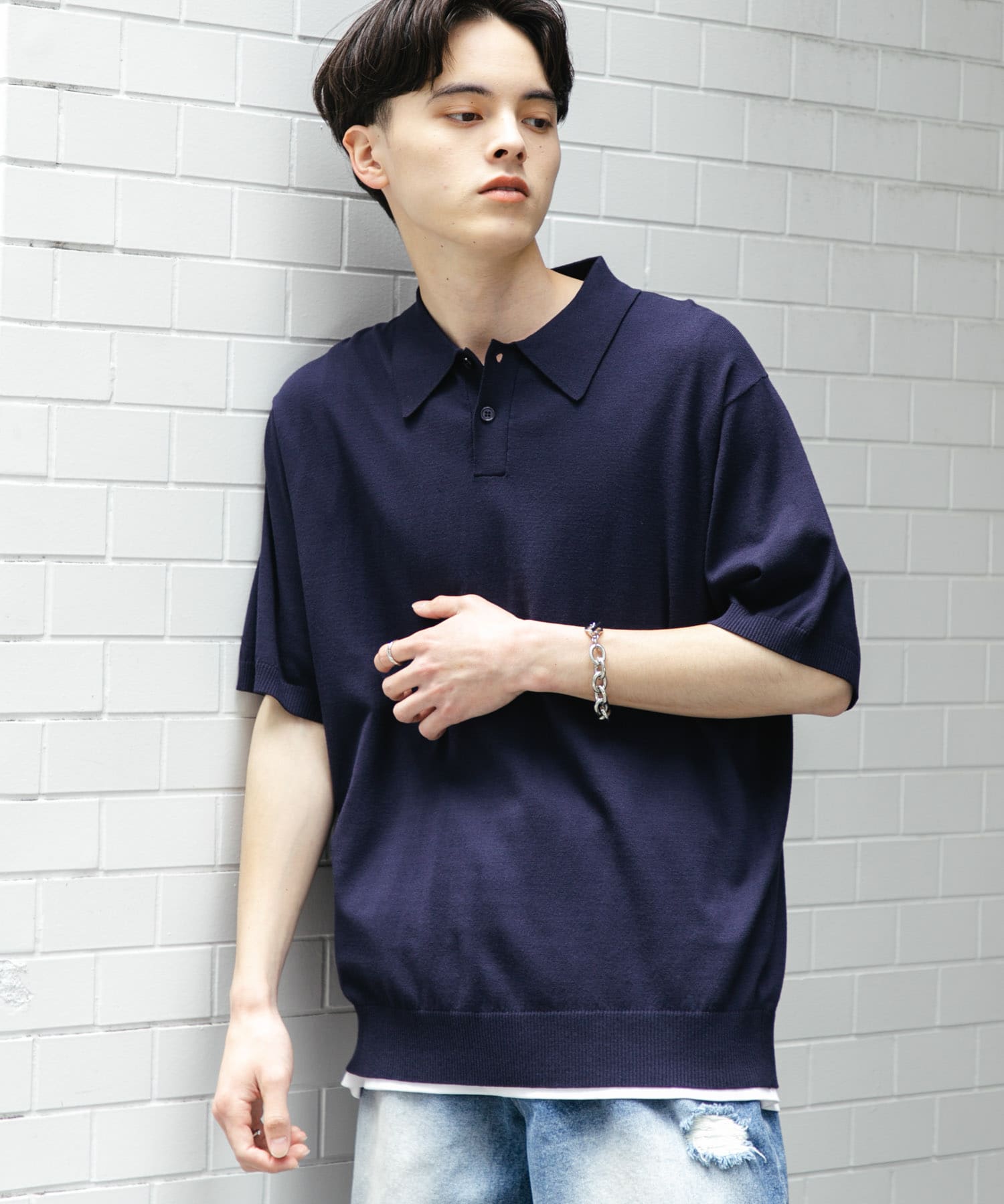 身長：173cm サイズ：L