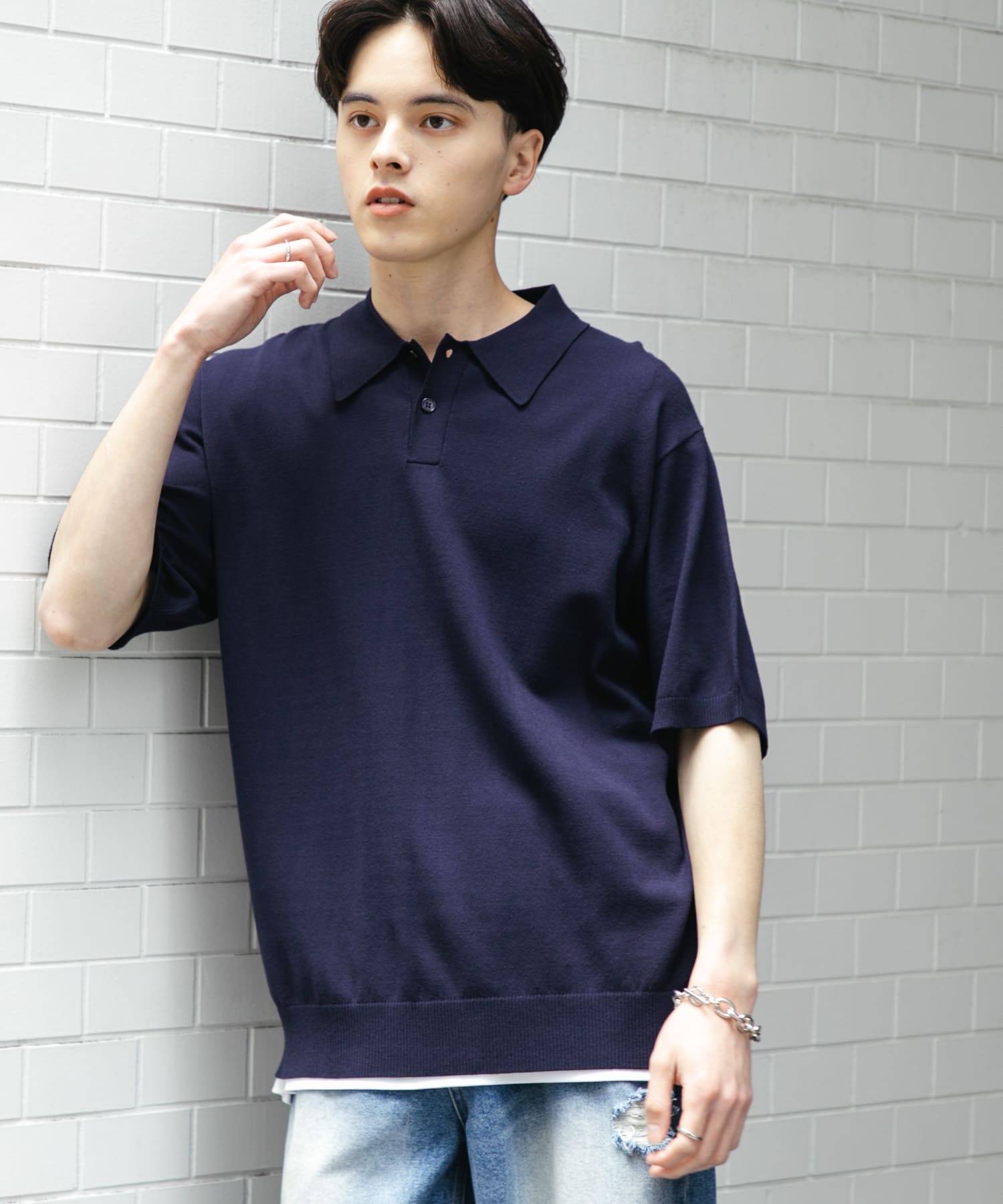 身長：173cm サイズ：L