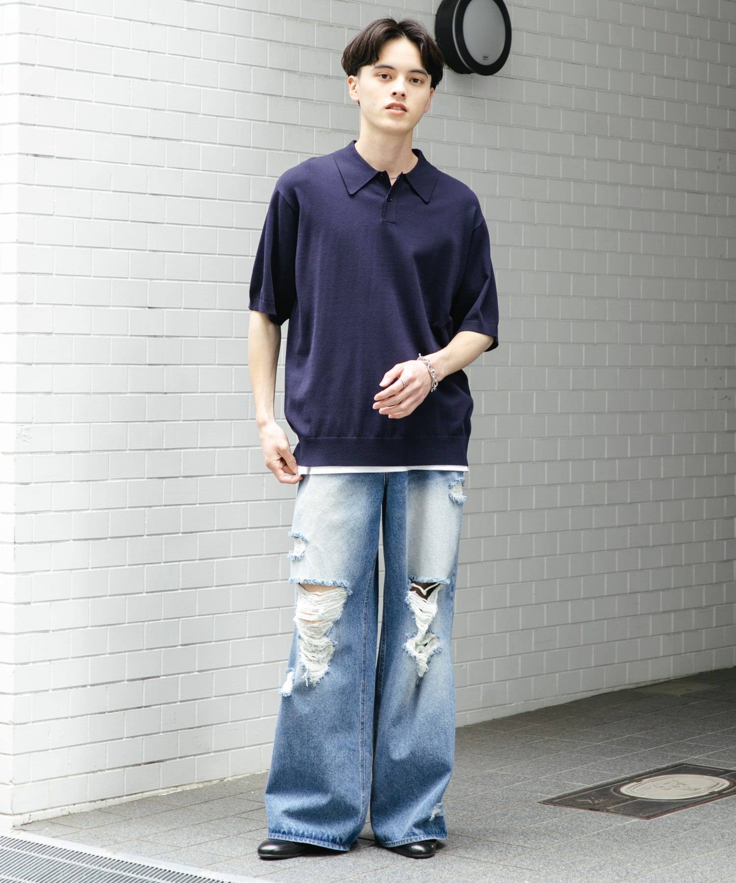 身長：173cm サイズ：L