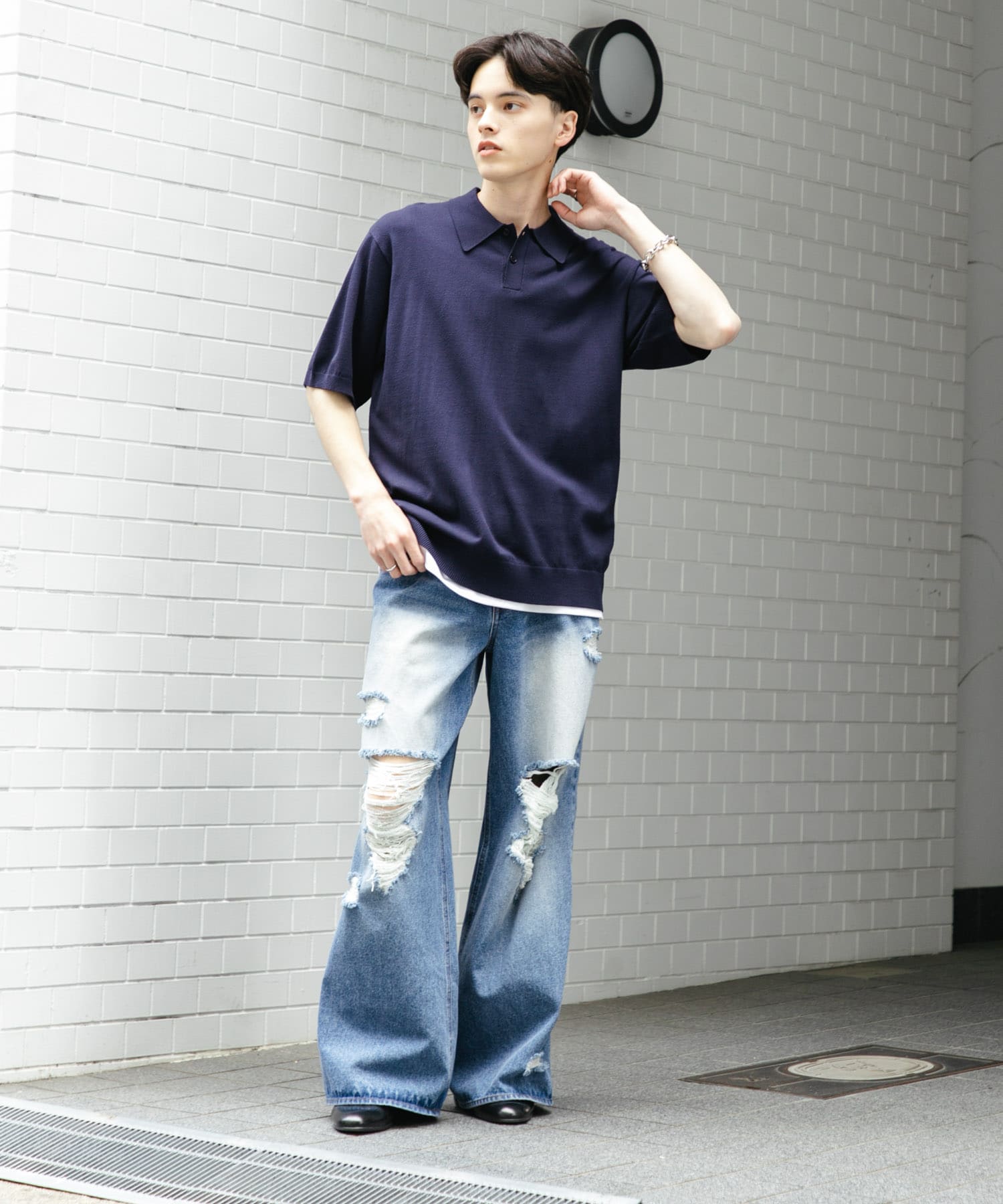 身長：173cm サイズ：L