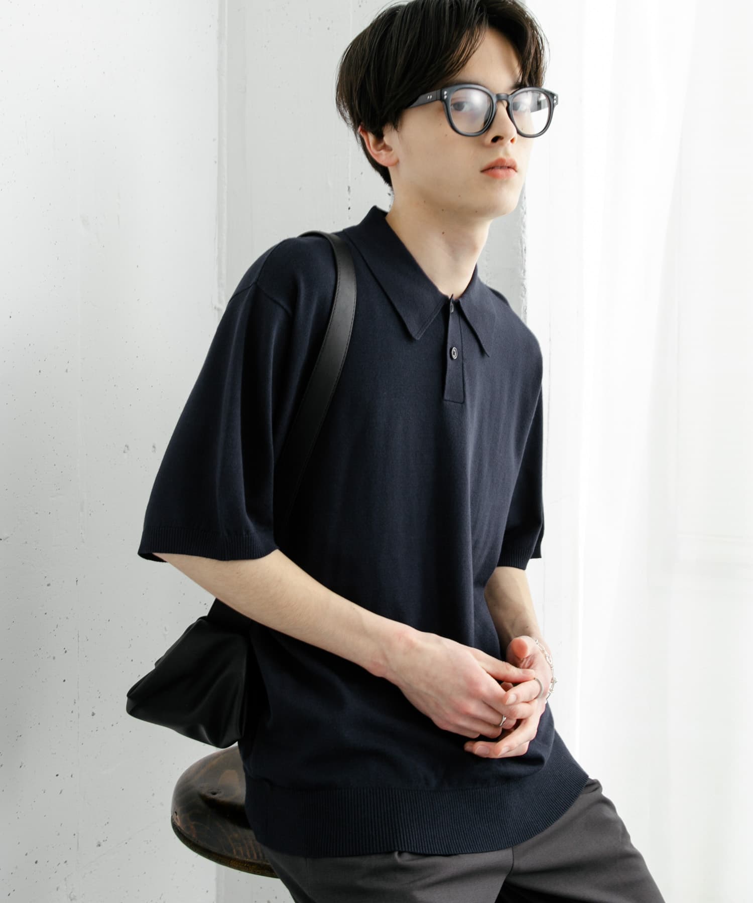 身長：173cm サイズ：L