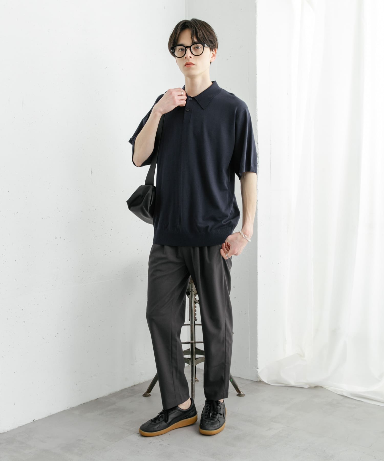 身長：173cm サイズ：L