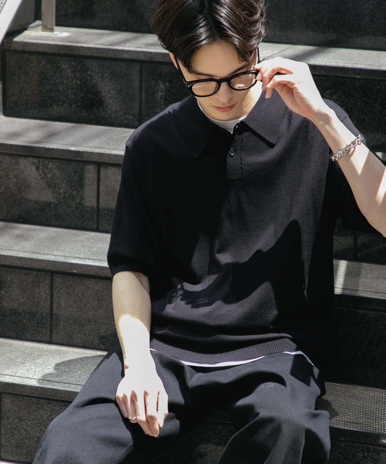 身長：173cm サイズ：L