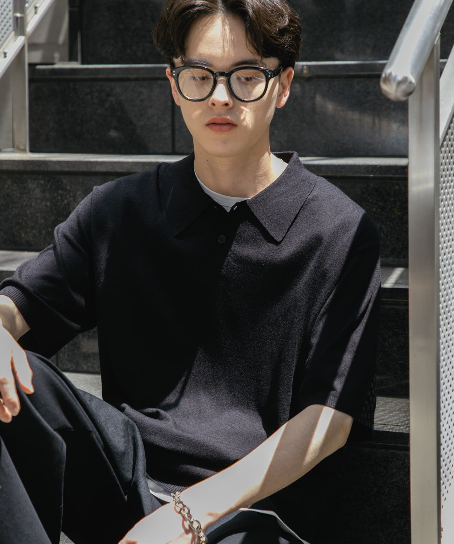 身長：173cm サイズ：L