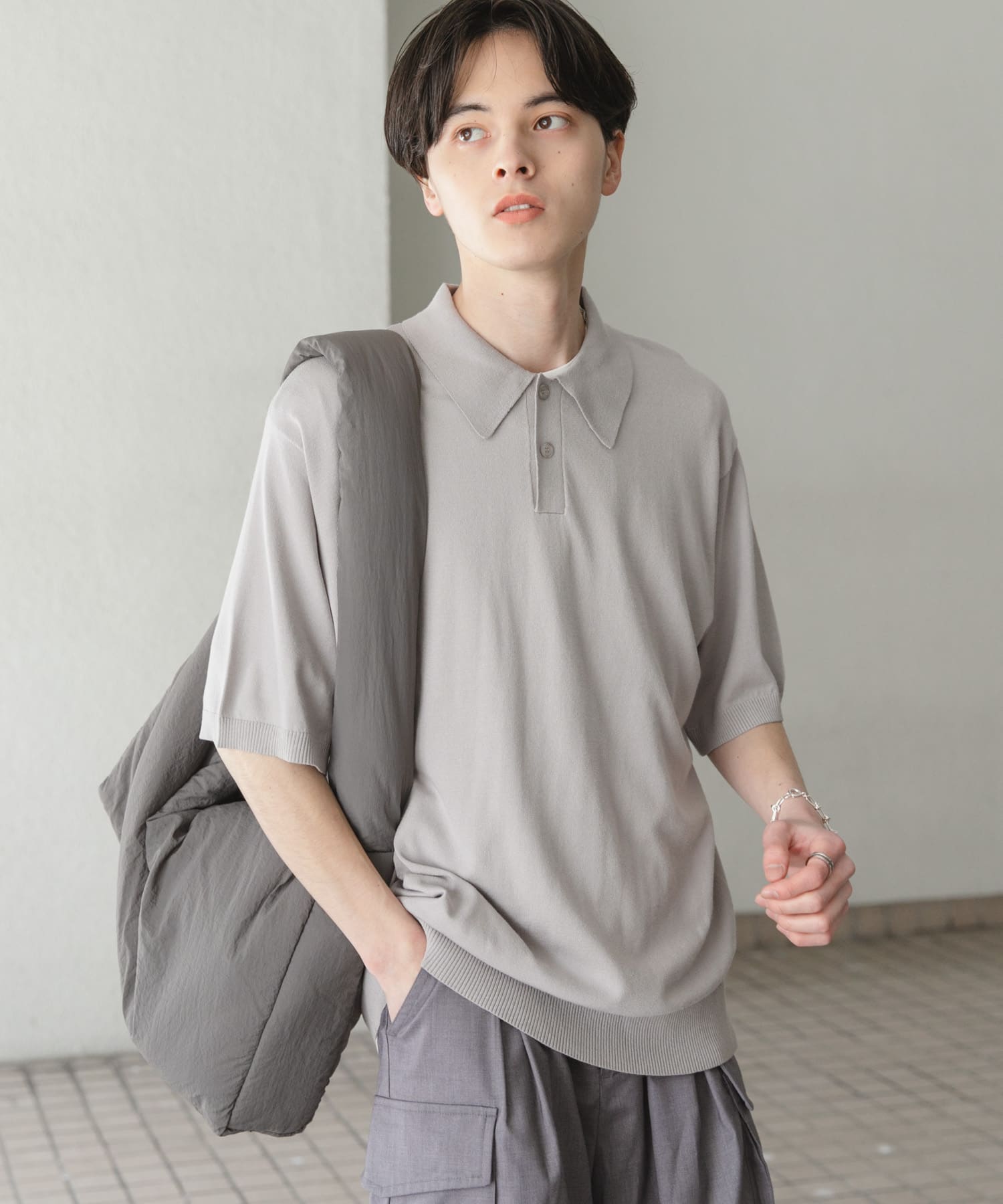 身長：173cm サイズ：L