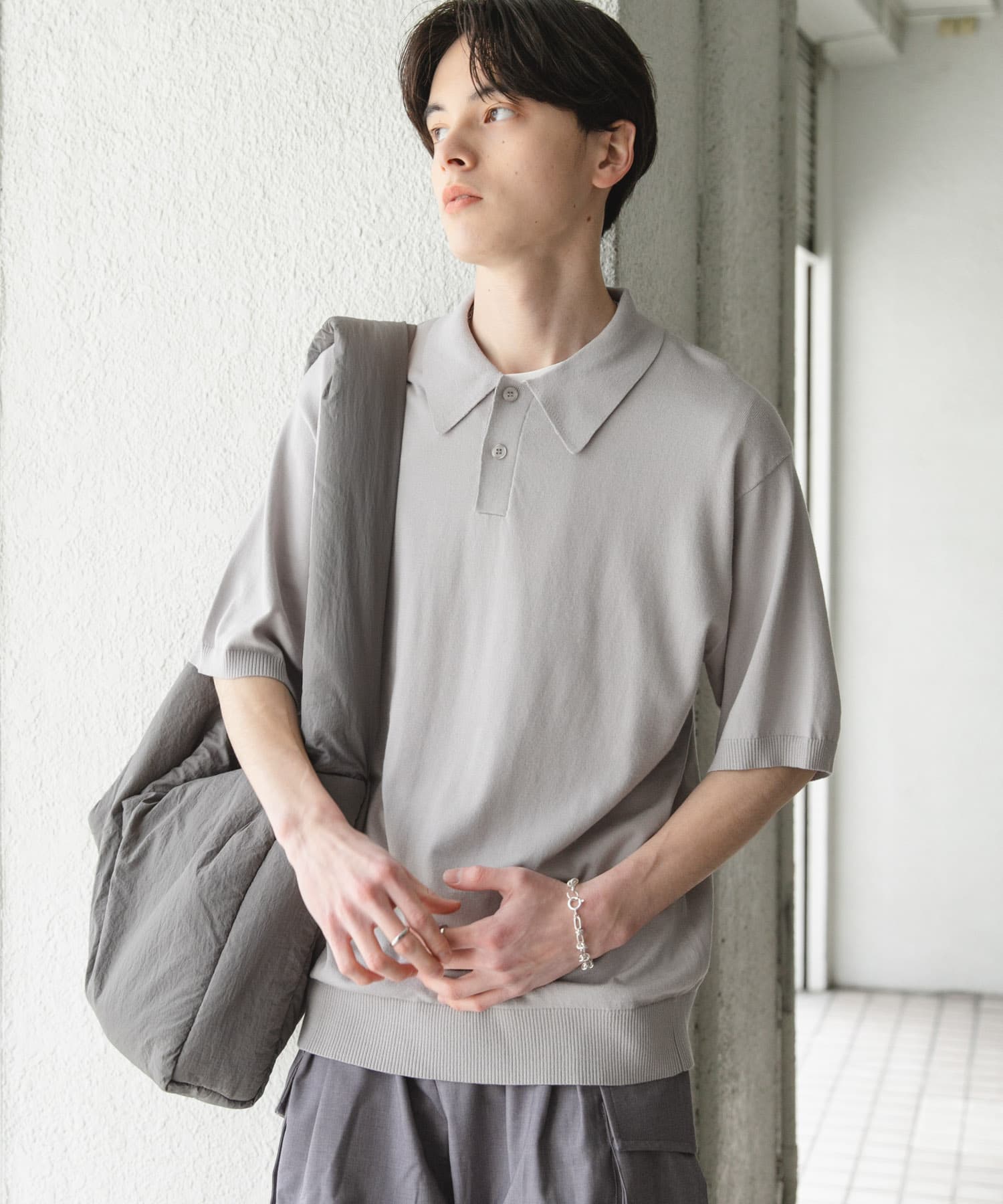 身長：173cm サイズ：L