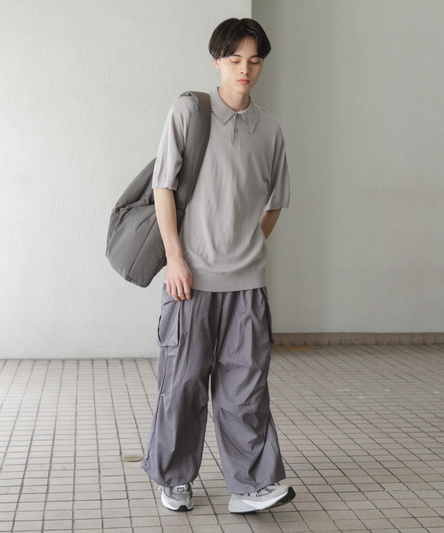 身長：173cm サイズ：L