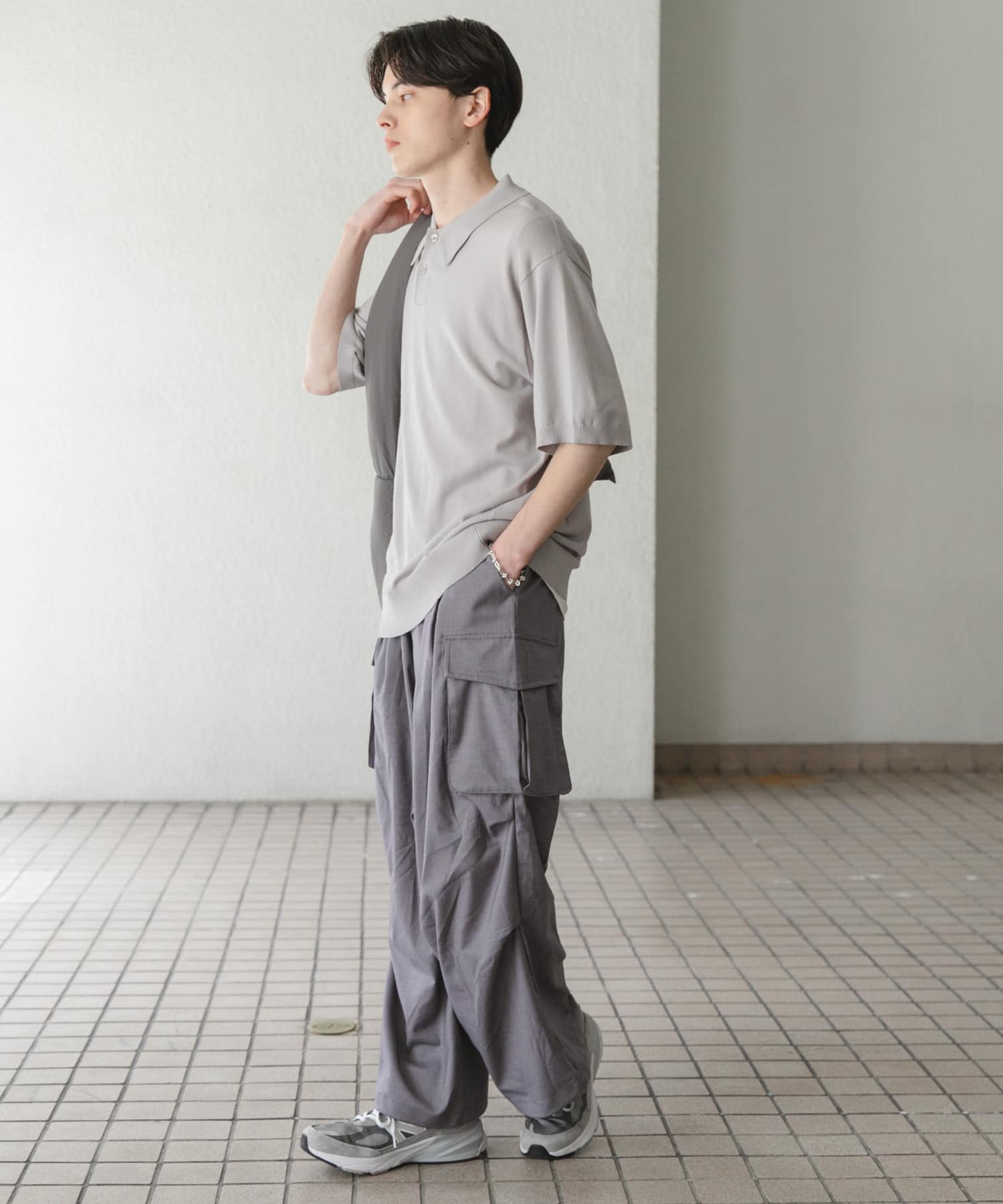 身長：173cm サイズ：L