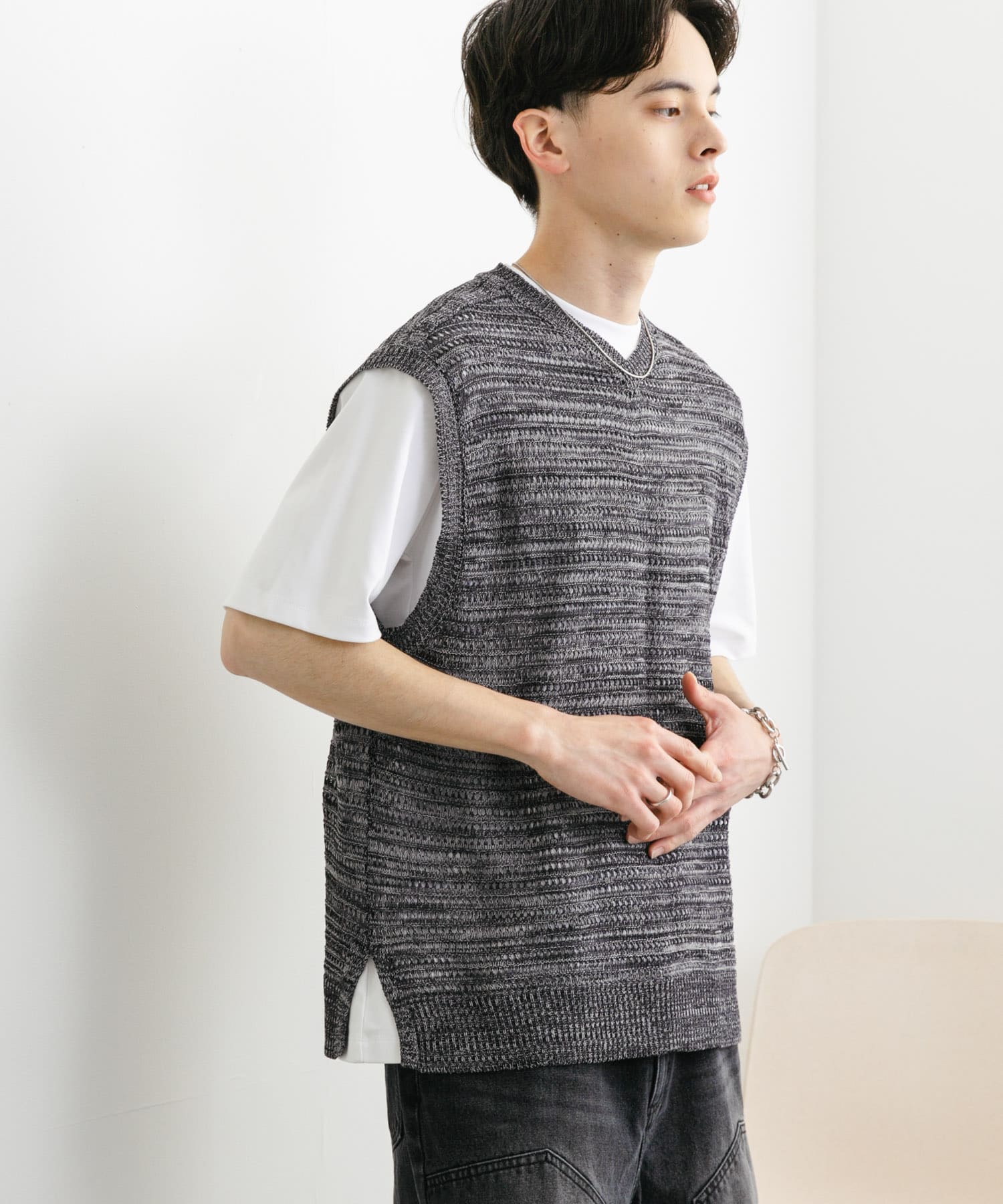身長：173cm サイズ：L