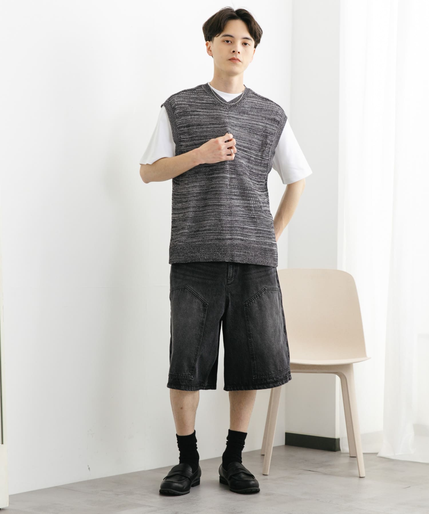 身長：173cm サイズ：L