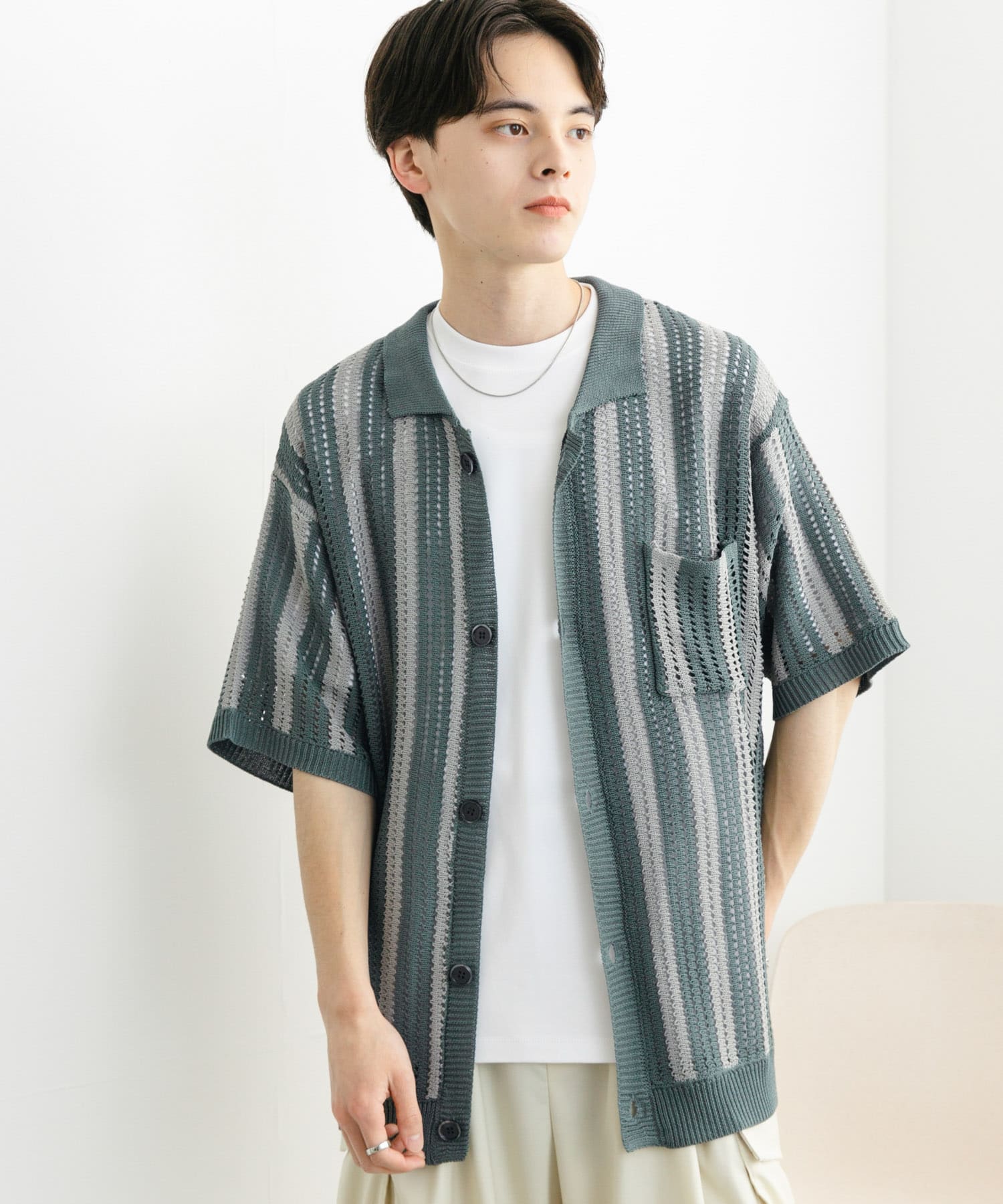 身長：173cm サイズ：L