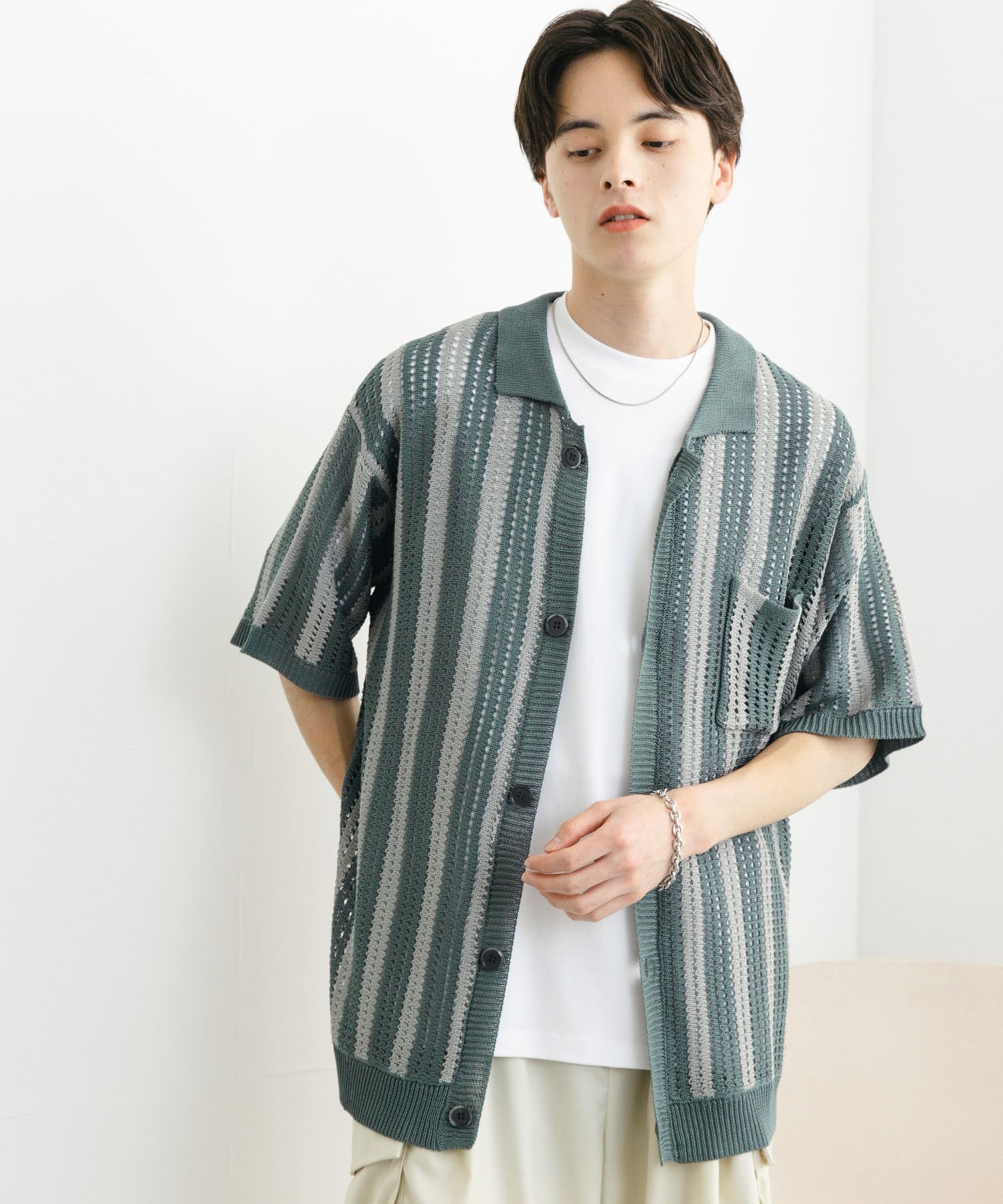身長：173cm サイズ：L
