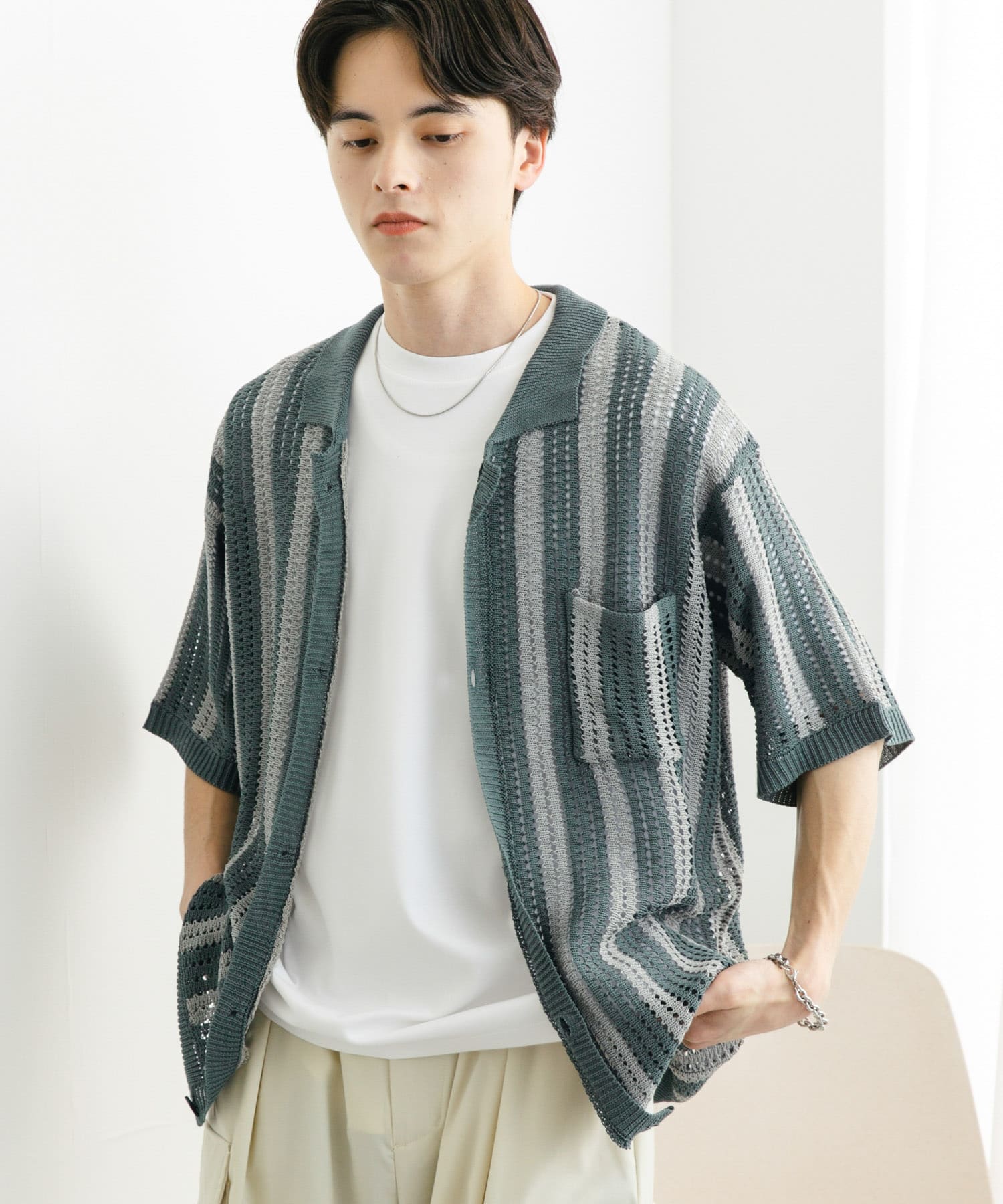 身長：173cm サイズ：L