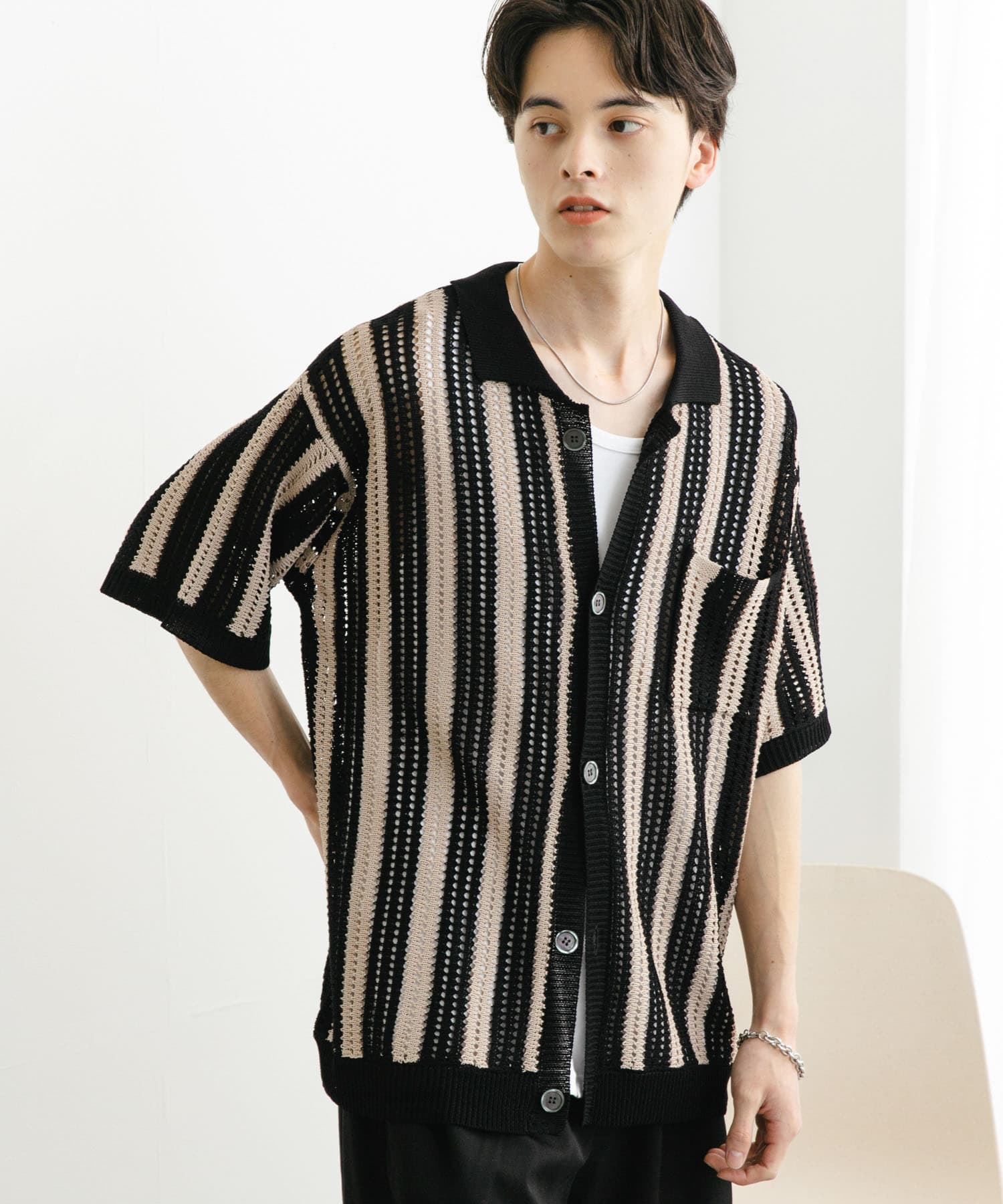 身長：173cm サイズ：L