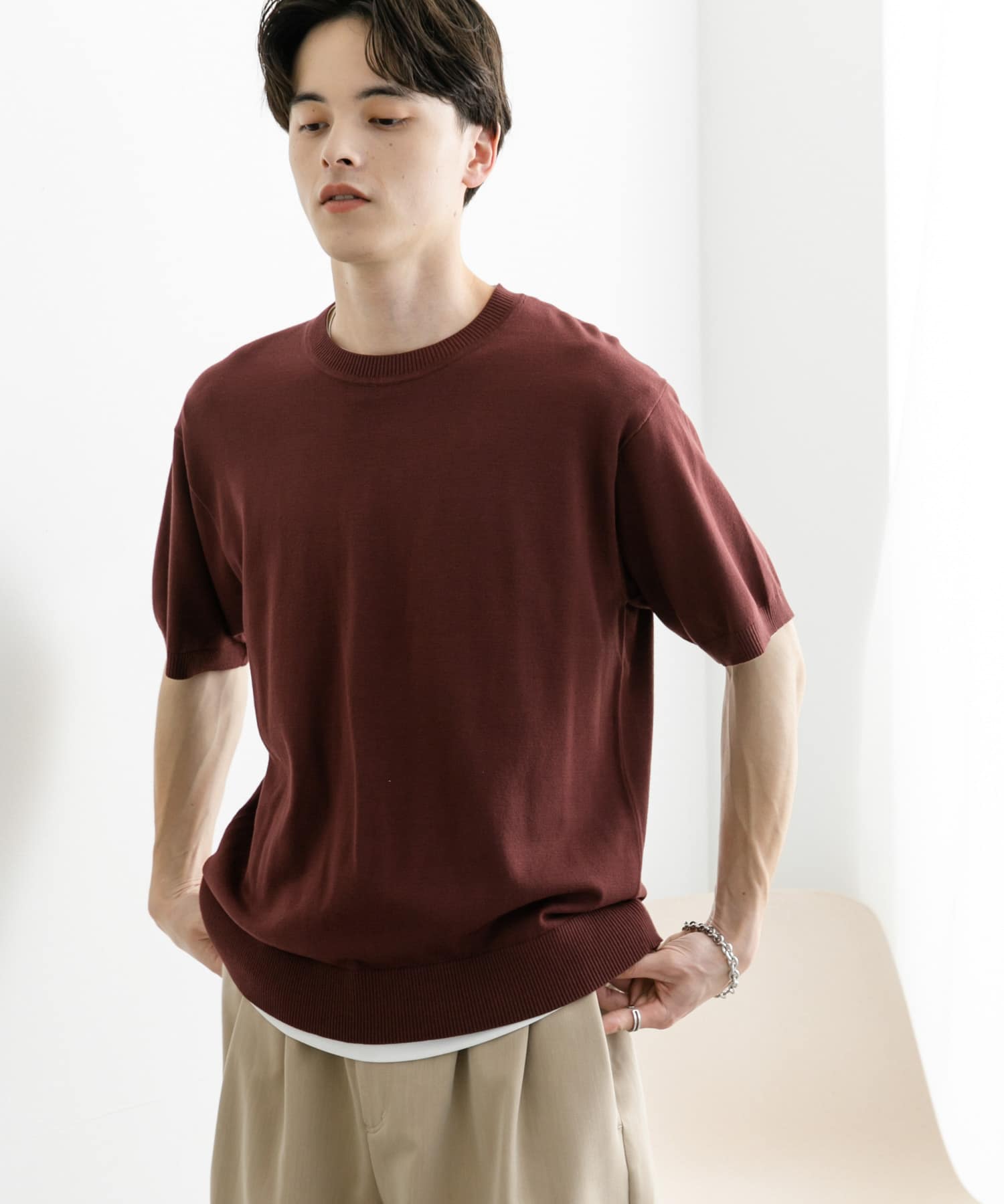 身長：173cm サイズ：L