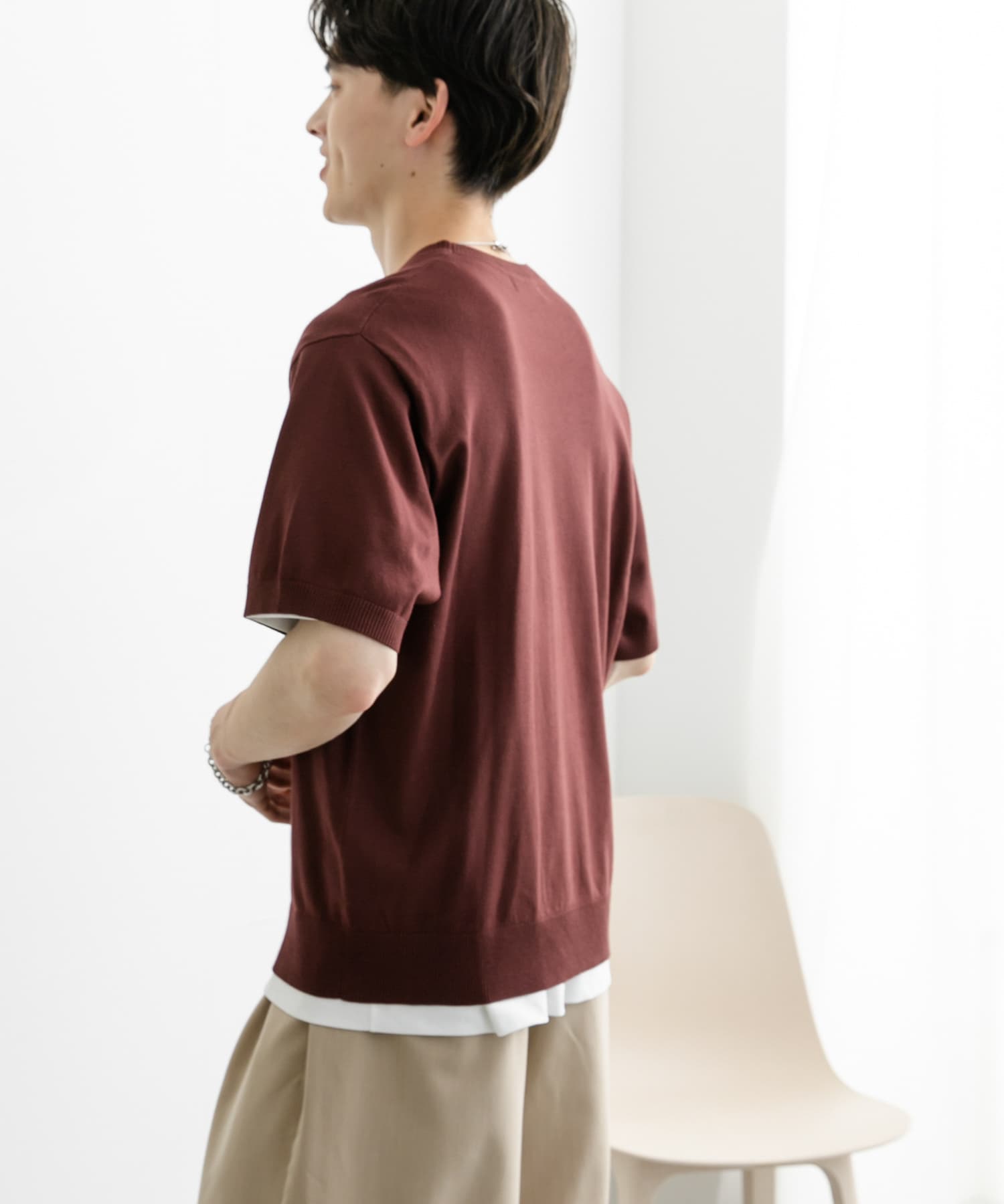 身長：173cm サイズ：L