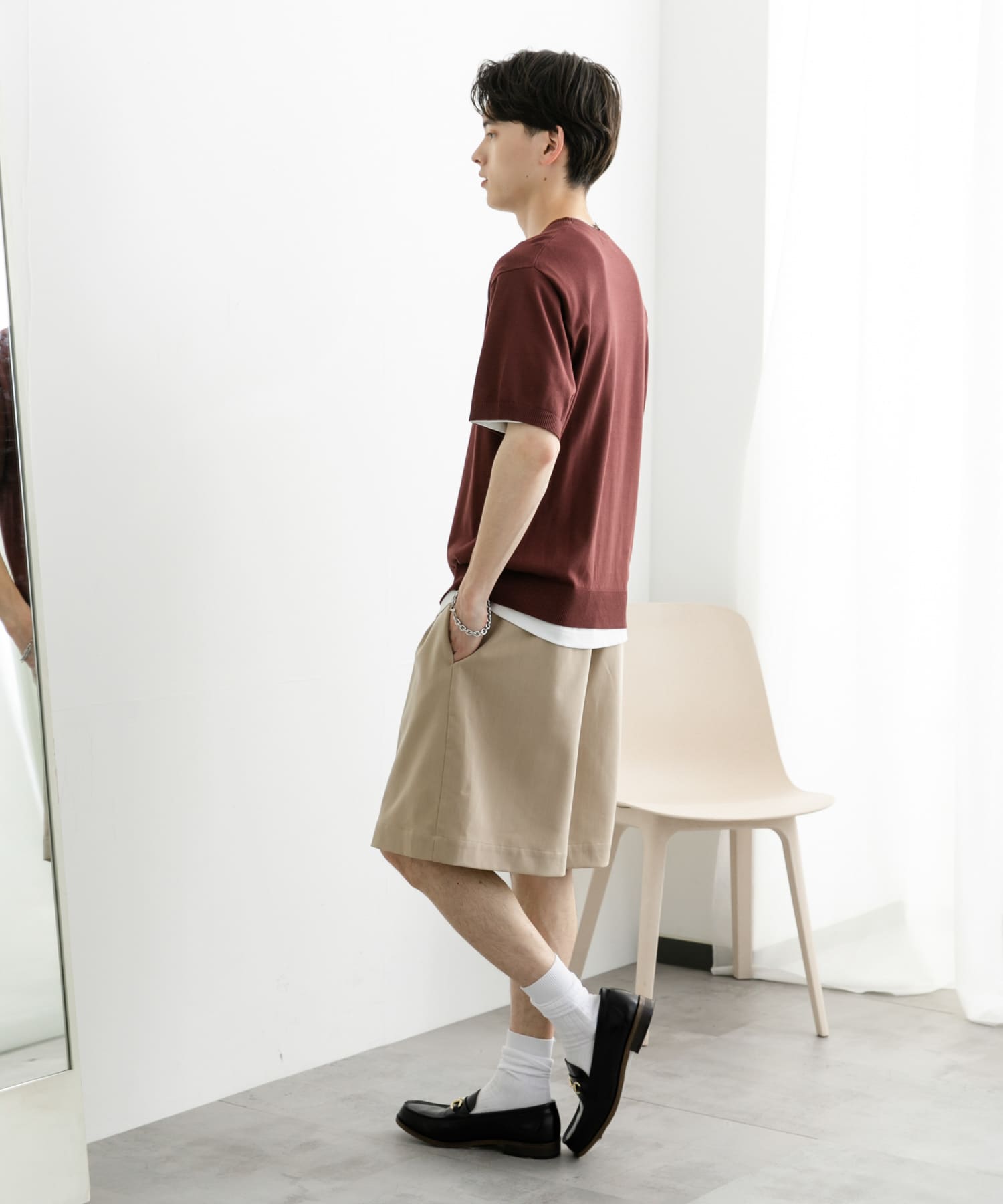 身長：173cm サイズ：L