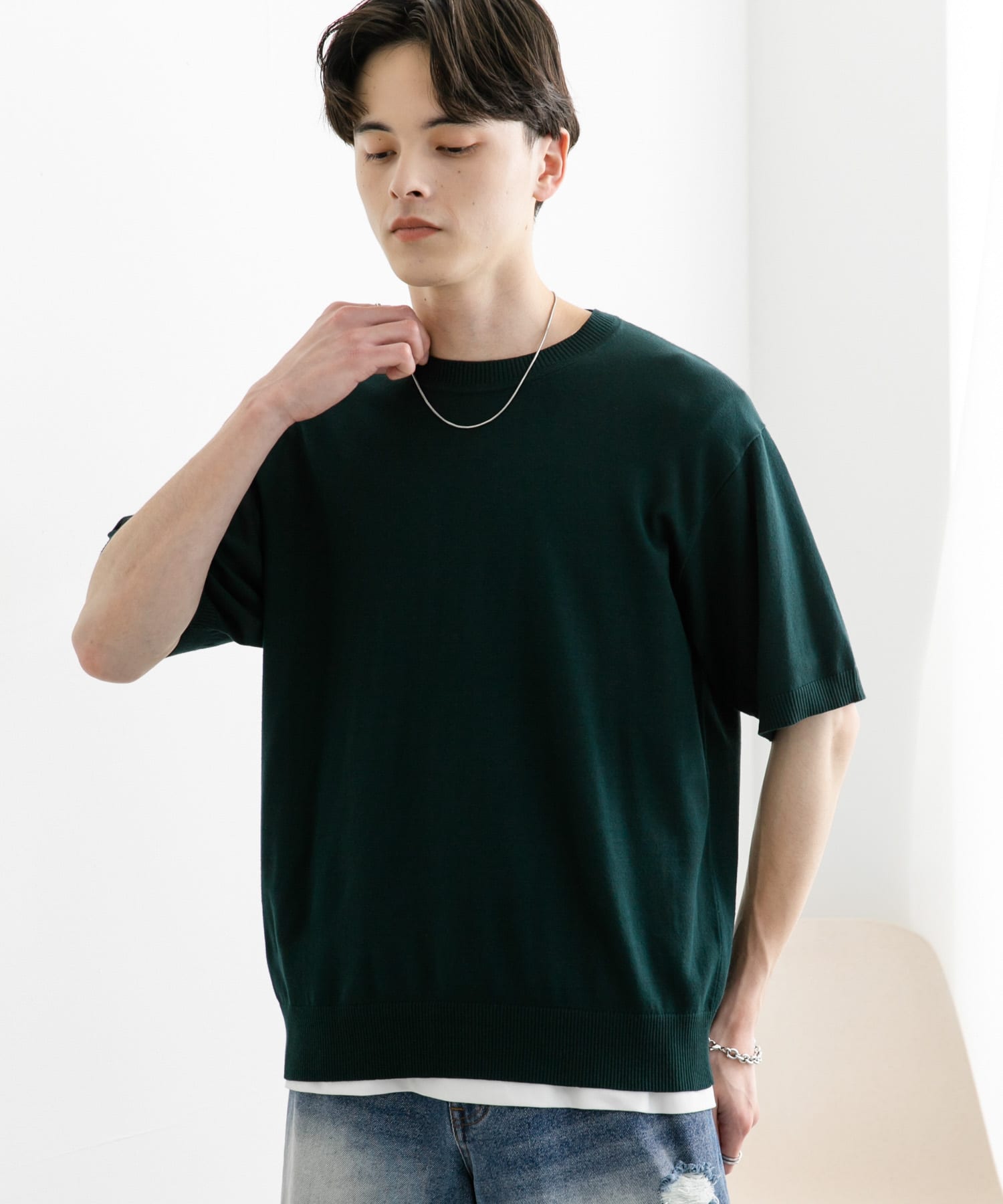 身長：173cm サイズ：L