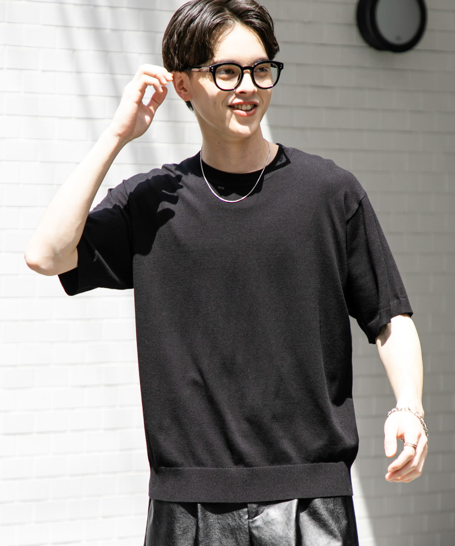 身長：173cm サイズ：L