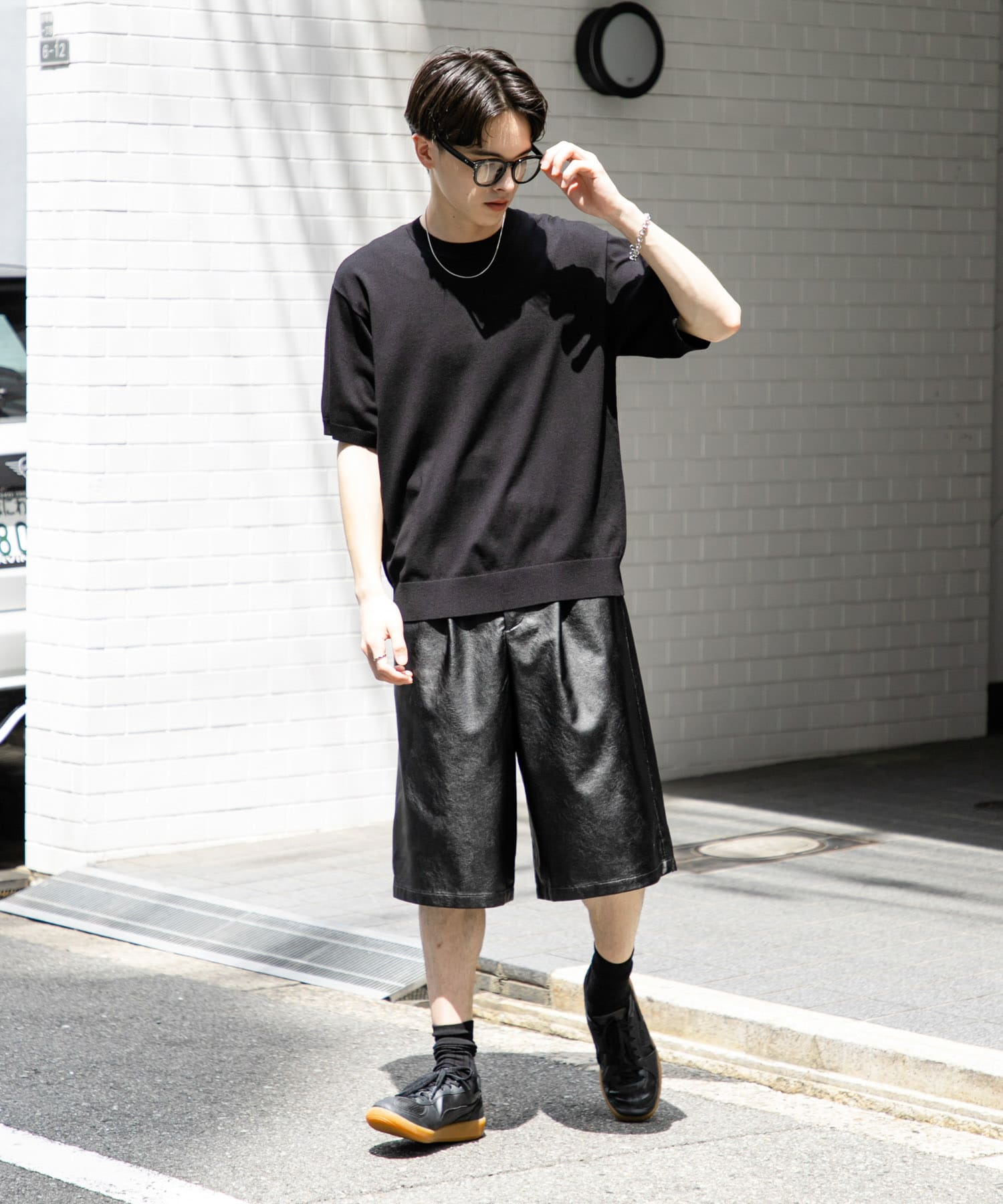 身長：173cm サイズ：L