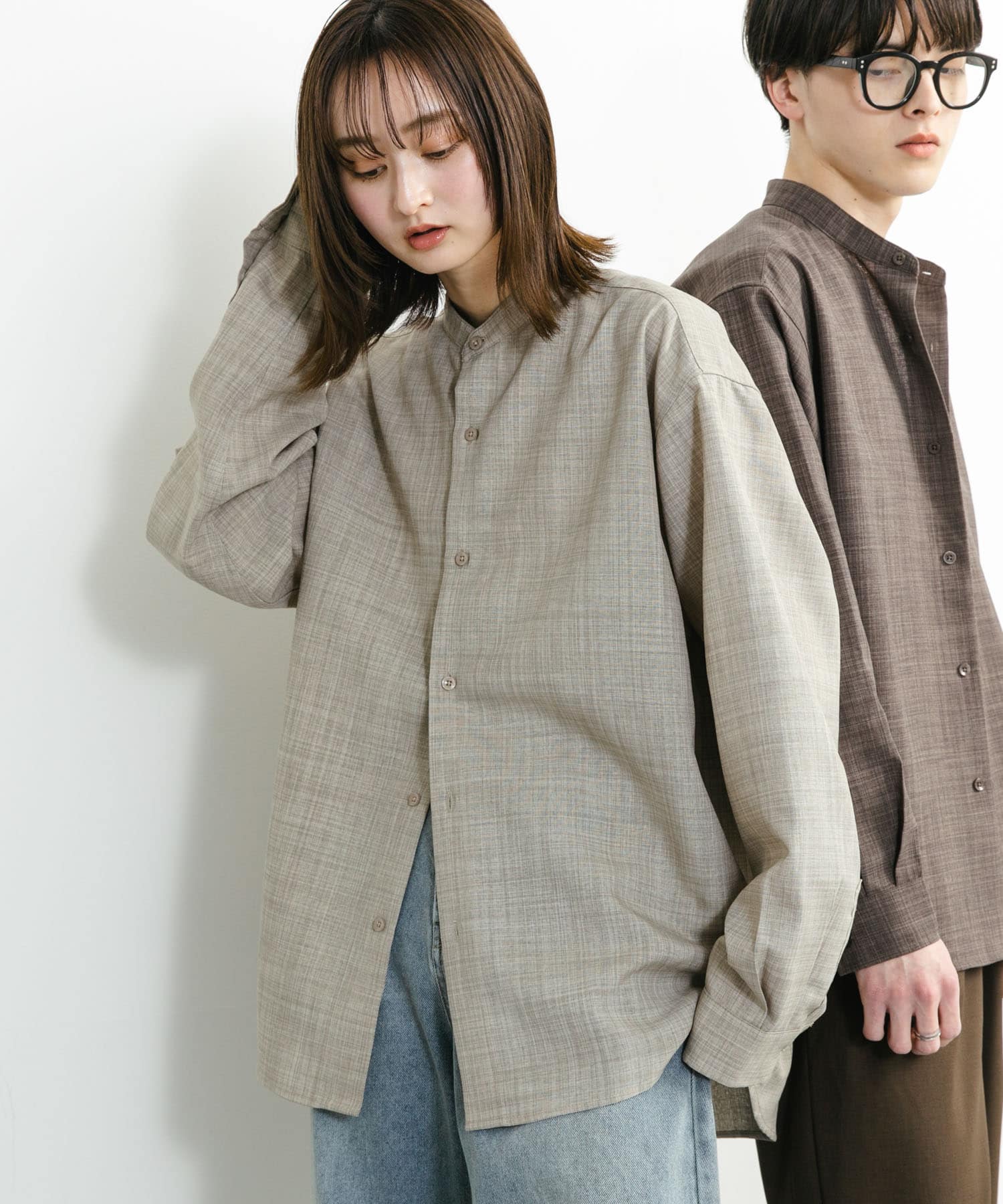 身長：169cm サイズ：L, 身長：173cm サイズ：L
