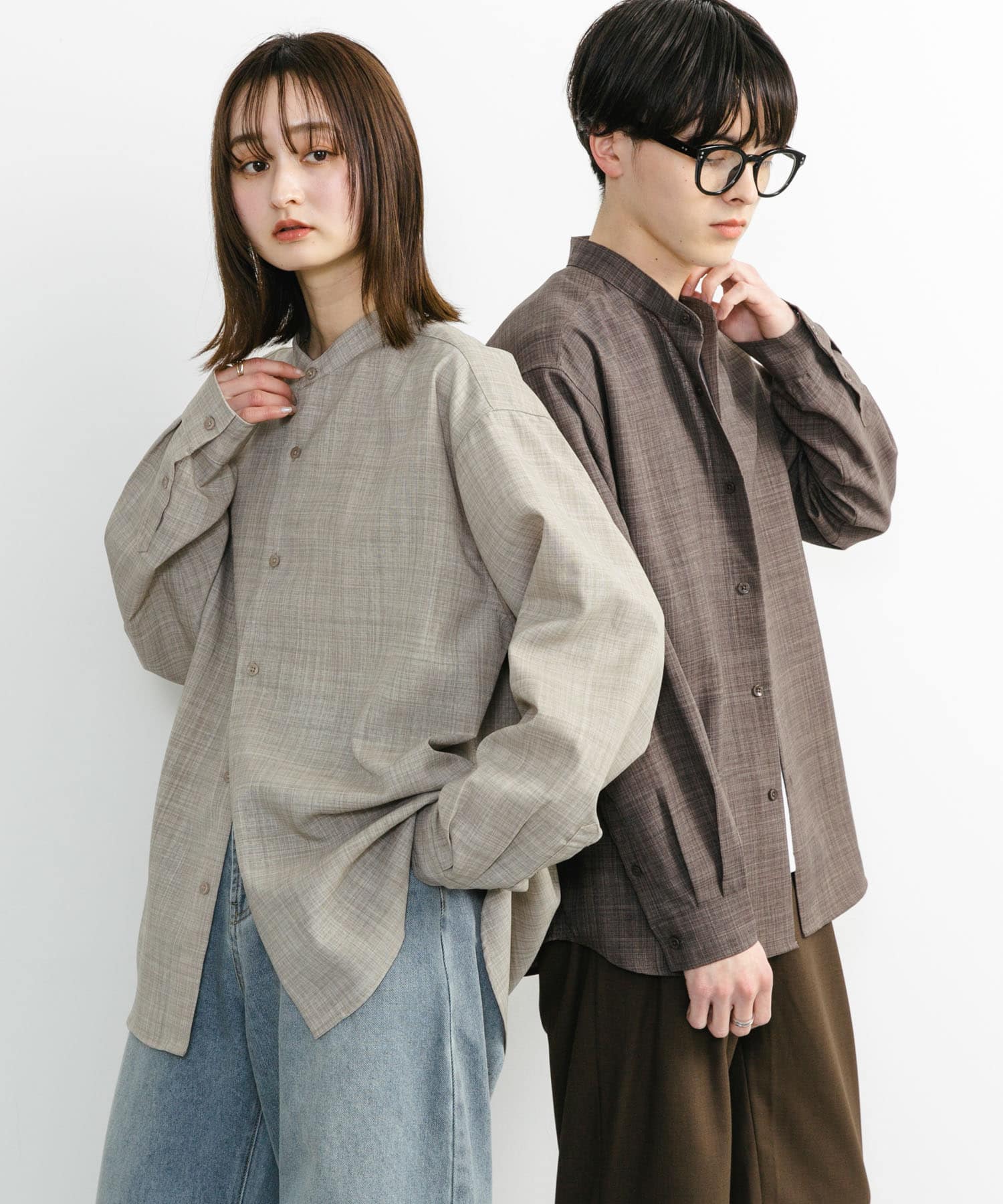 身長：169cm サイズ：L, 身長：173cm サイズ：L