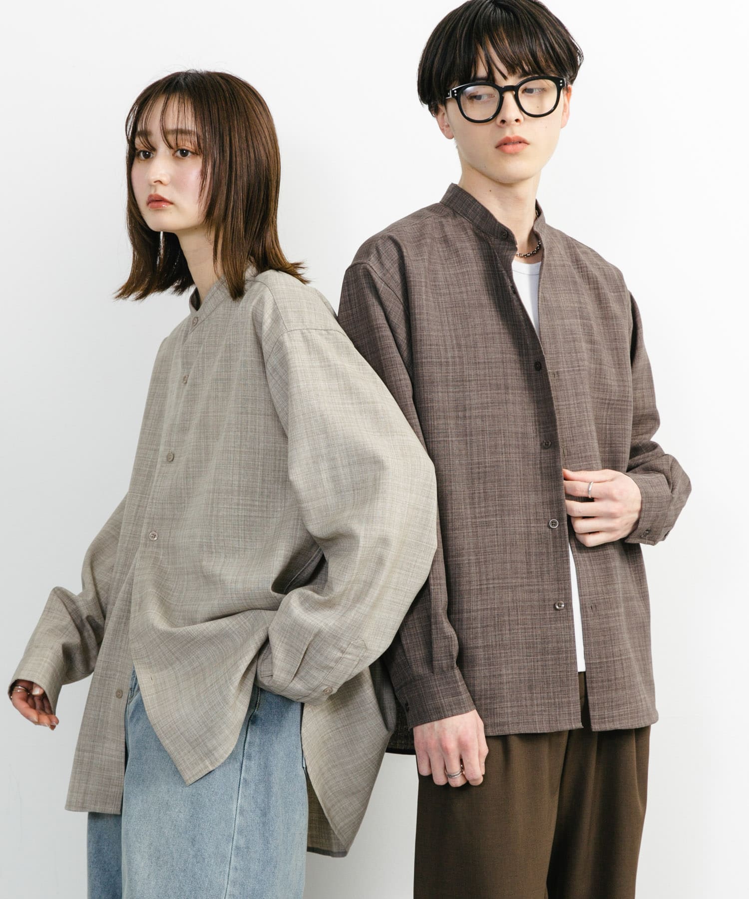 身長：169cm サイズ：L, 身長：173cm サイズ：L
