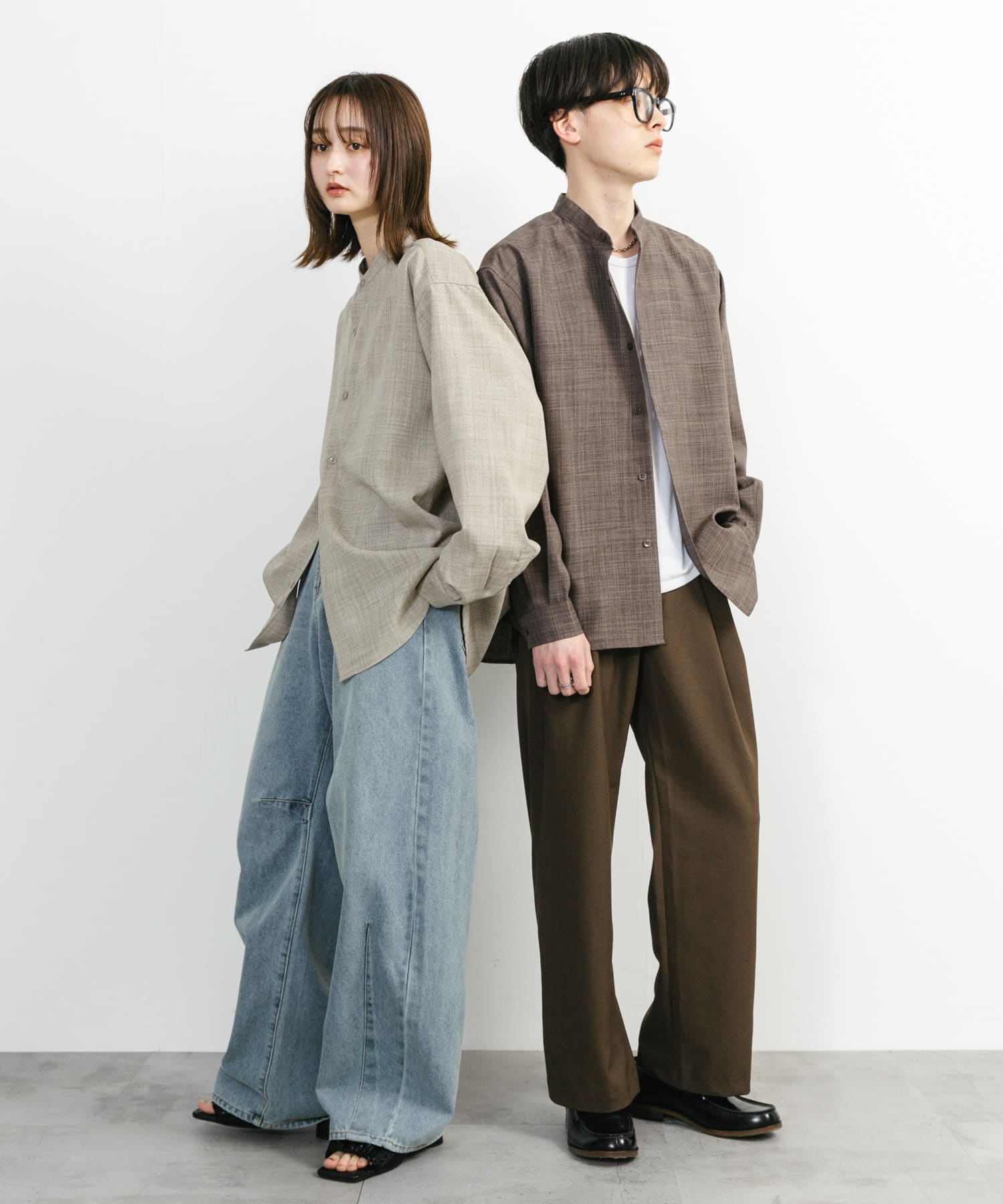身長：169cm サイズ：L, 身長：173cm サイズ：L