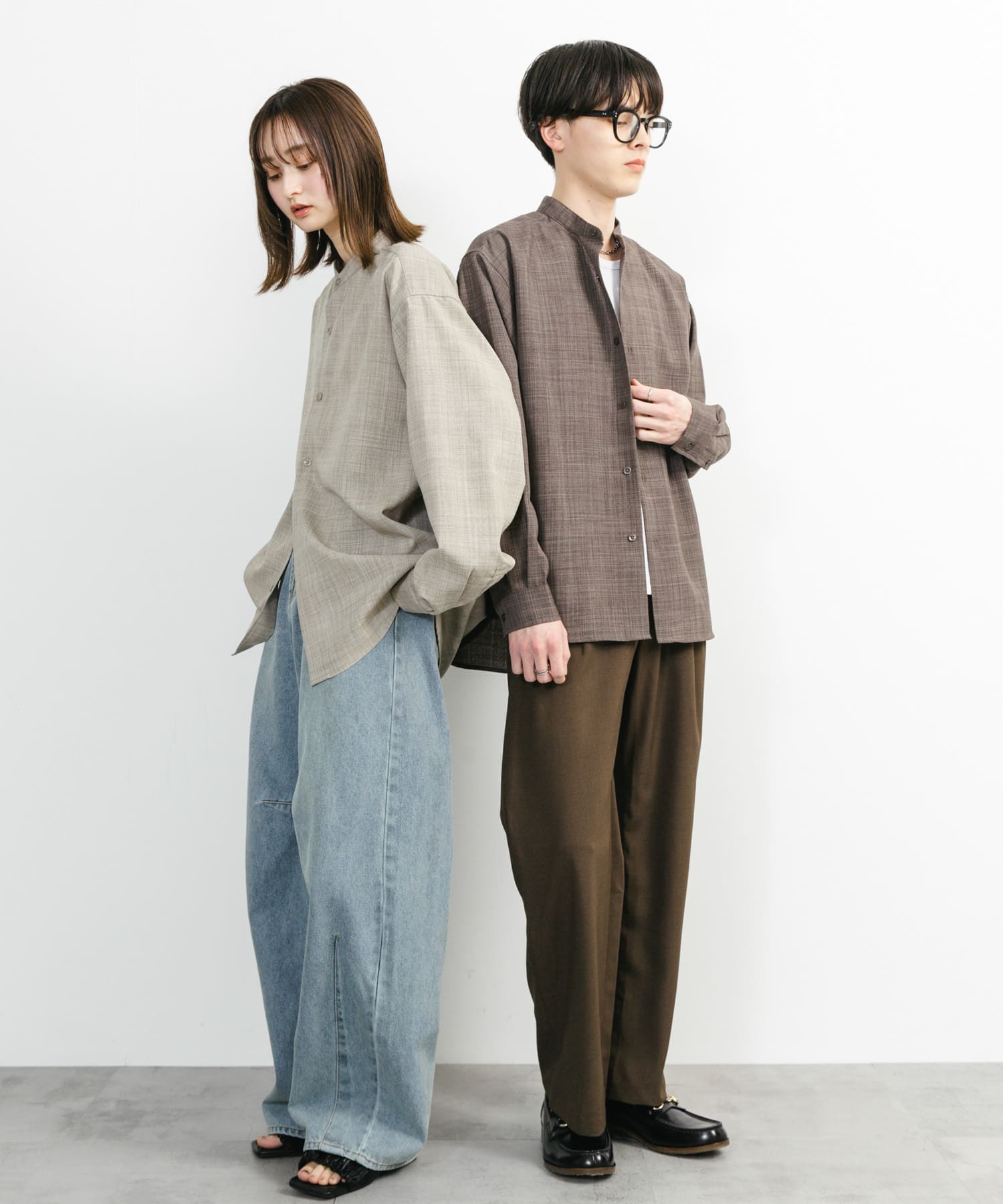 身長：169cm サイズ：L, 身長：173cm サイズ：L