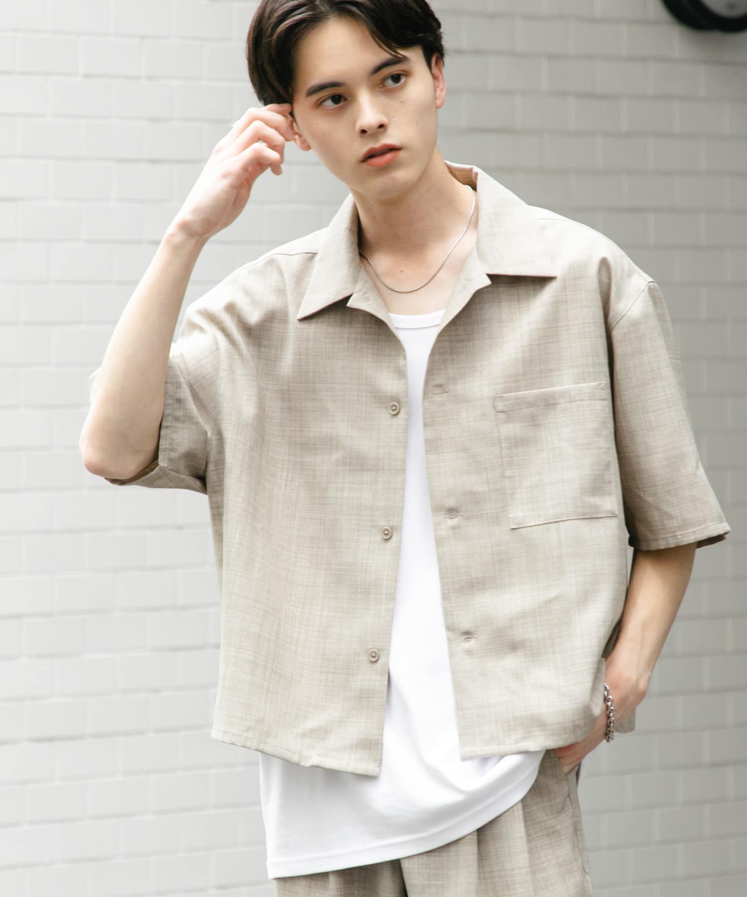 身長：173cm サイズ：L