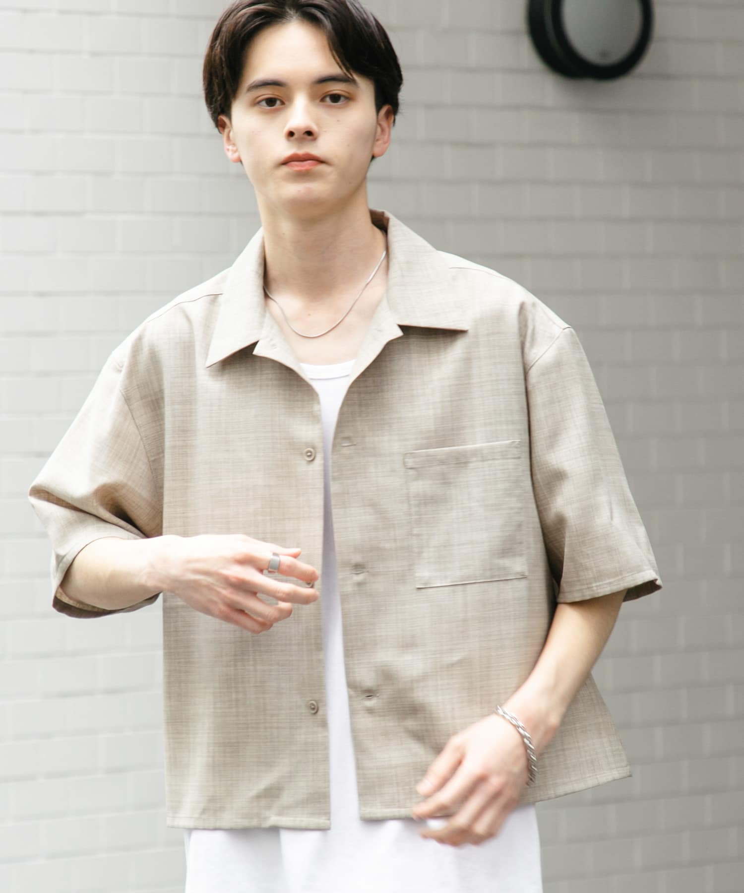 身長：173cm サイズ：L