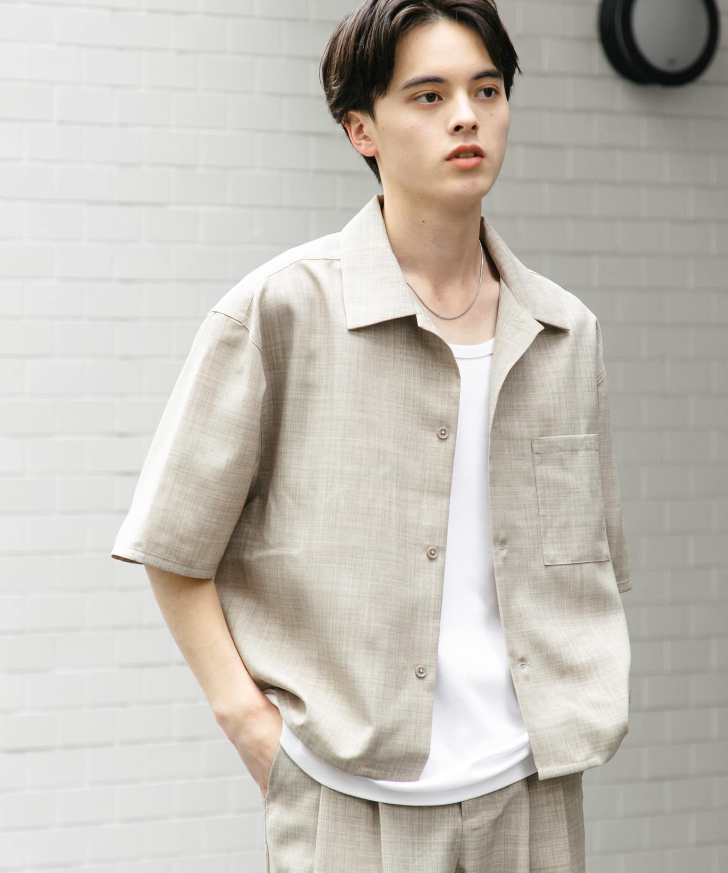 身長：173cm サイズ：L