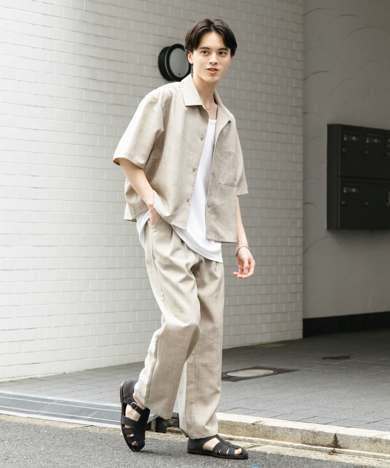 身長：173cm サイズ：L